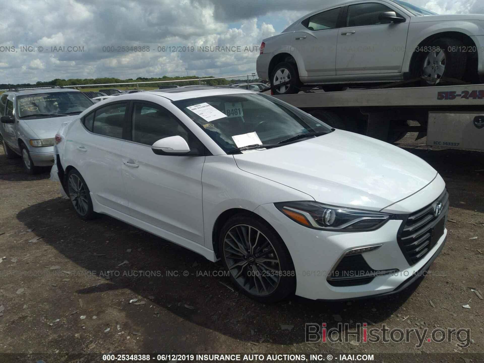 Photo KMHD04LB1JU480786 - HYUNDAI ELANTRA 2018