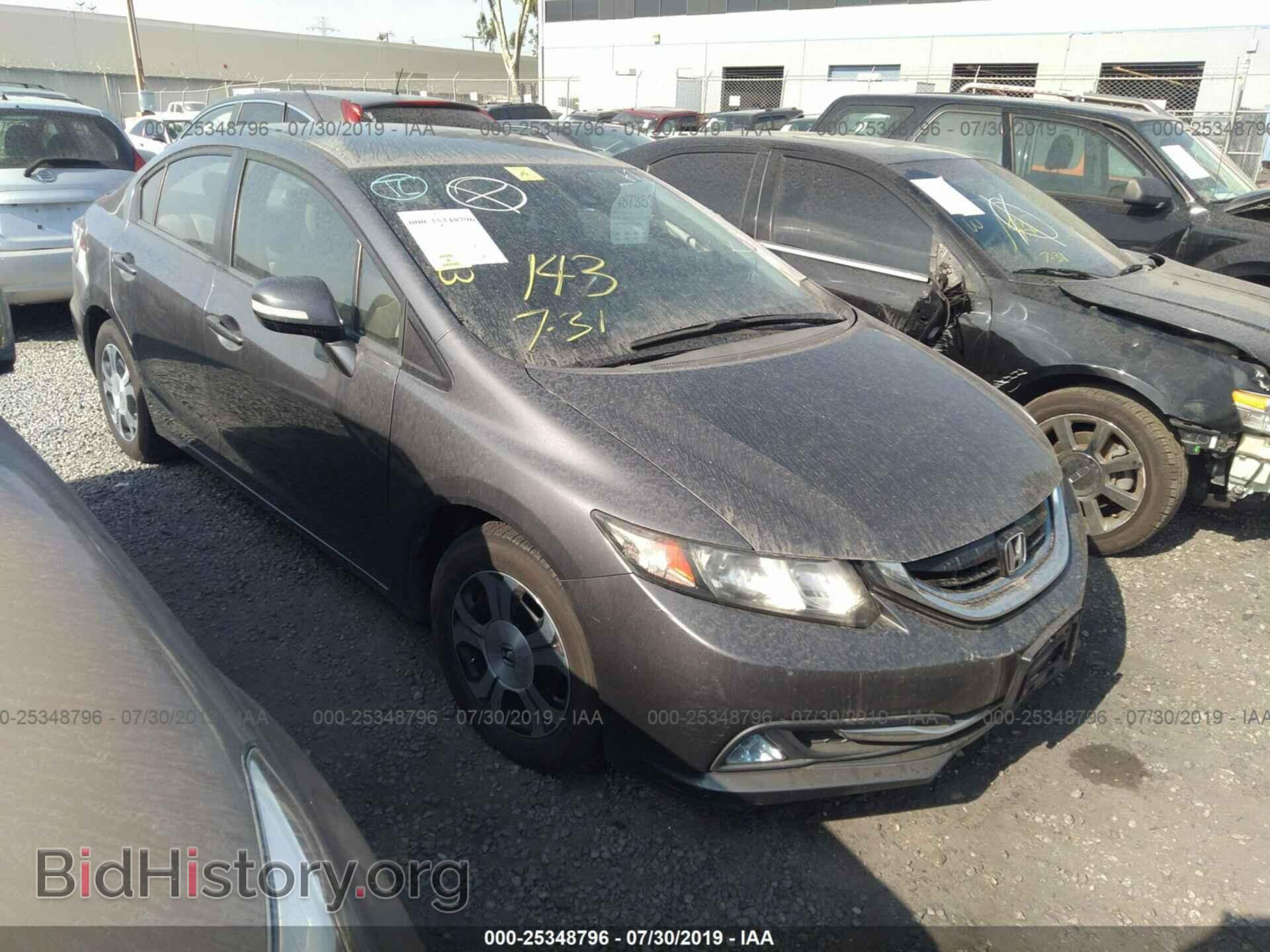 Фотография 19XFB4F27DE202352 - HONDA CIVIC 2013