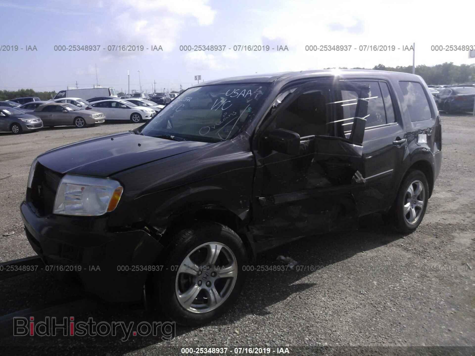 2014 HONDA PILOT - VIN: 5FNYF3H64EB016965 - Фото 2