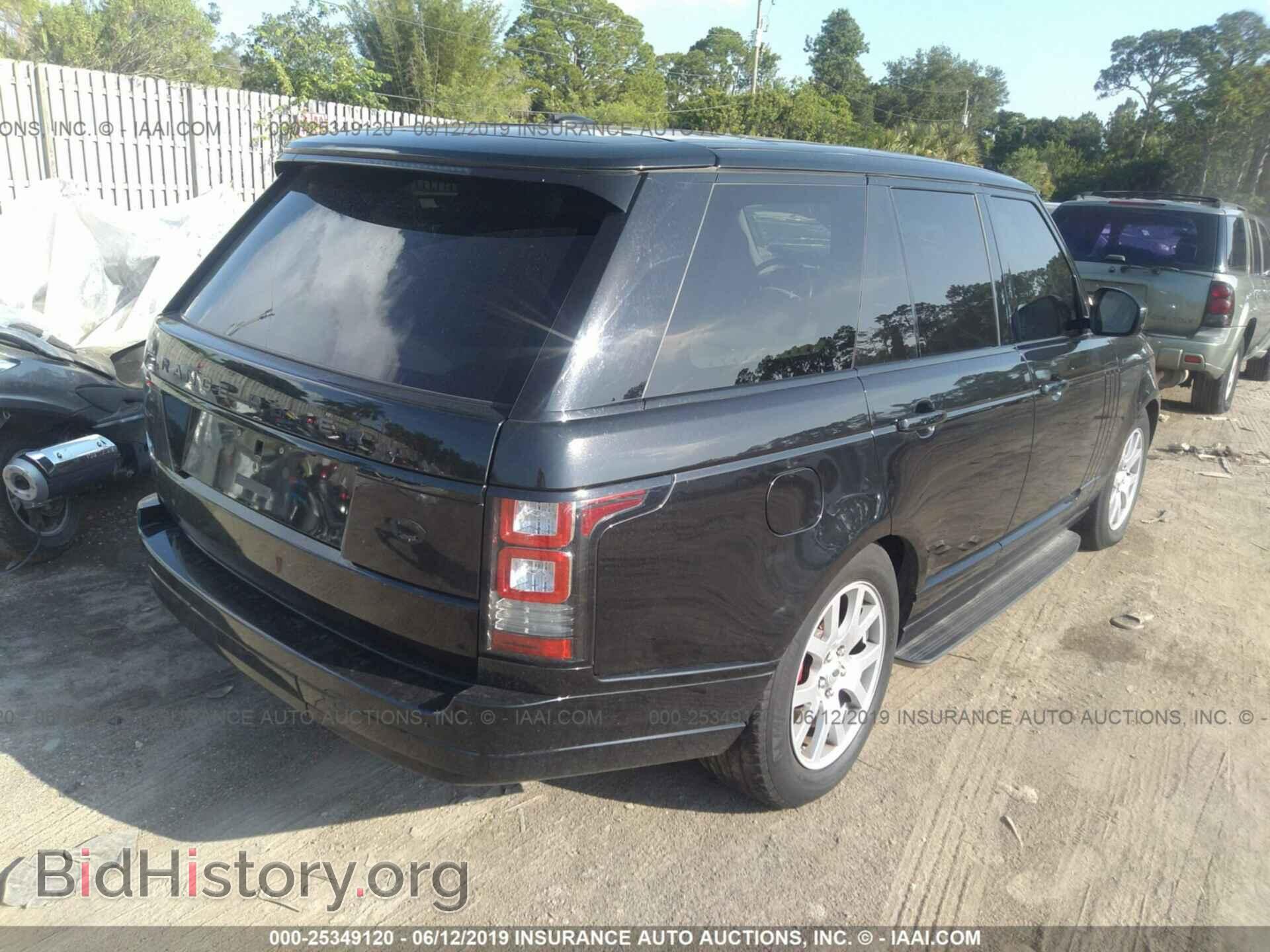 2014 LAND ROVER RANGE ROVER - VIN: SALGV2EF6EA131324 - Фото 4