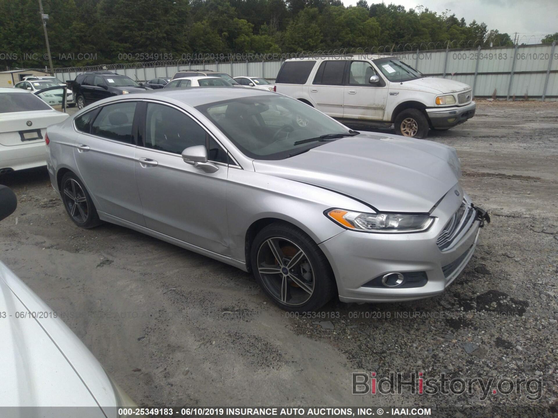 Photo 3FA6P0HR9DR355821 - FORD FUSION 2013