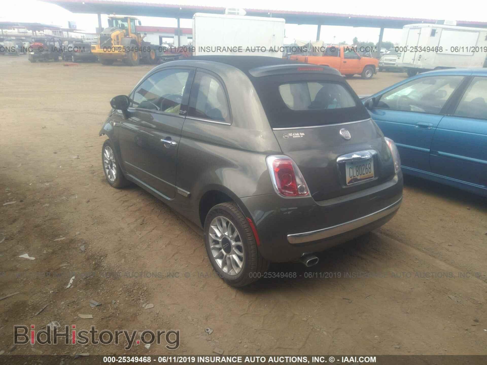 2012 FIAT 500 - VIN: 3C3CFFER8CT139858 - Фото 3