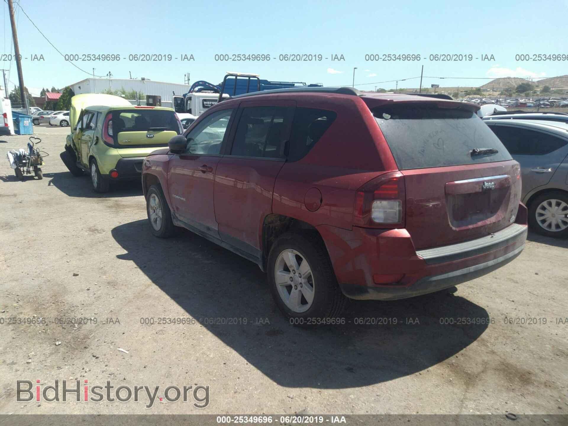 2014 JEEP COMPASS - VIN: 1C4NJCBAXED545245 - Фото 3