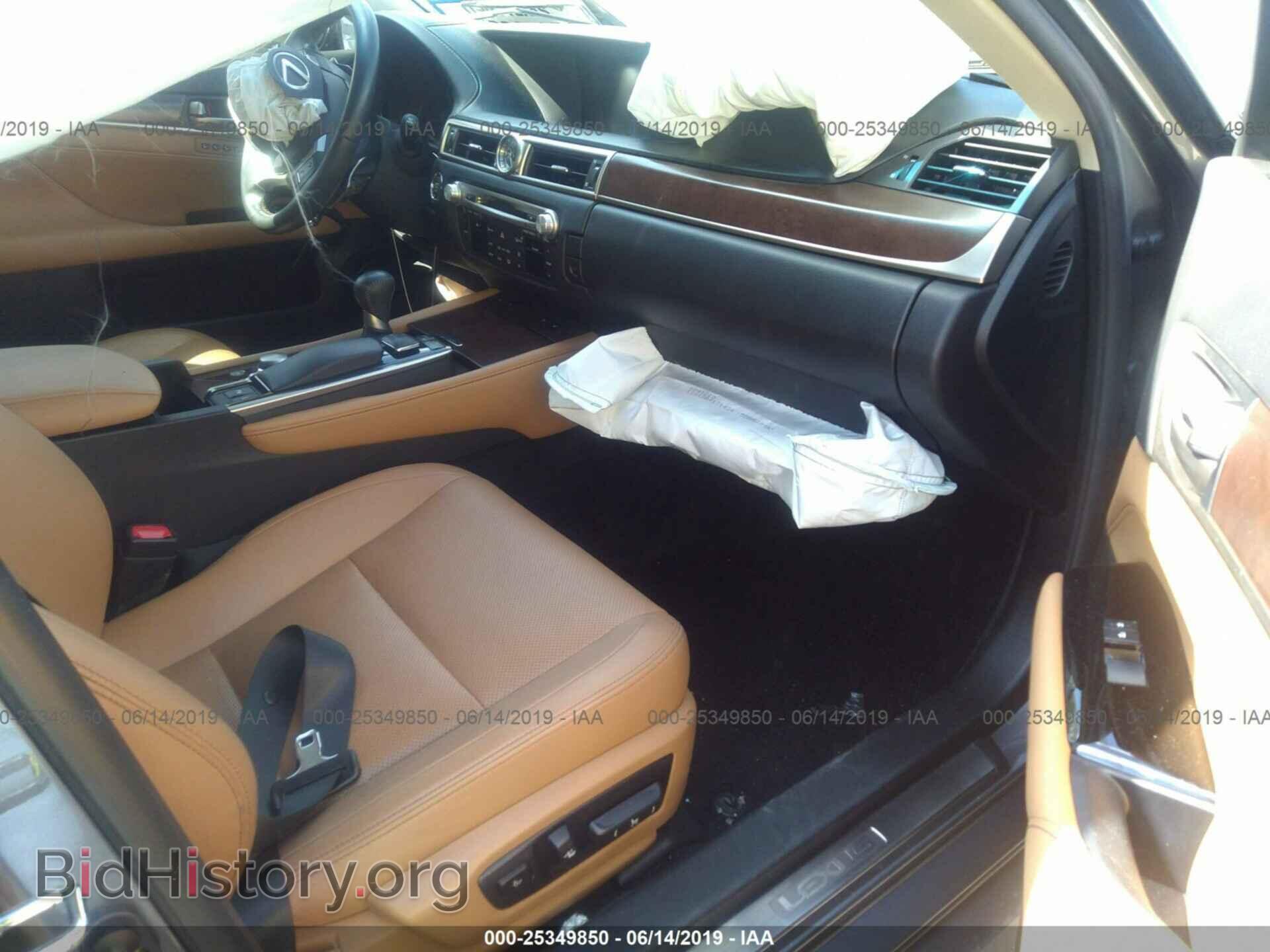 2013 LEXUS GS - VIN: JTHBE1BL2D5012164 - Фото 5