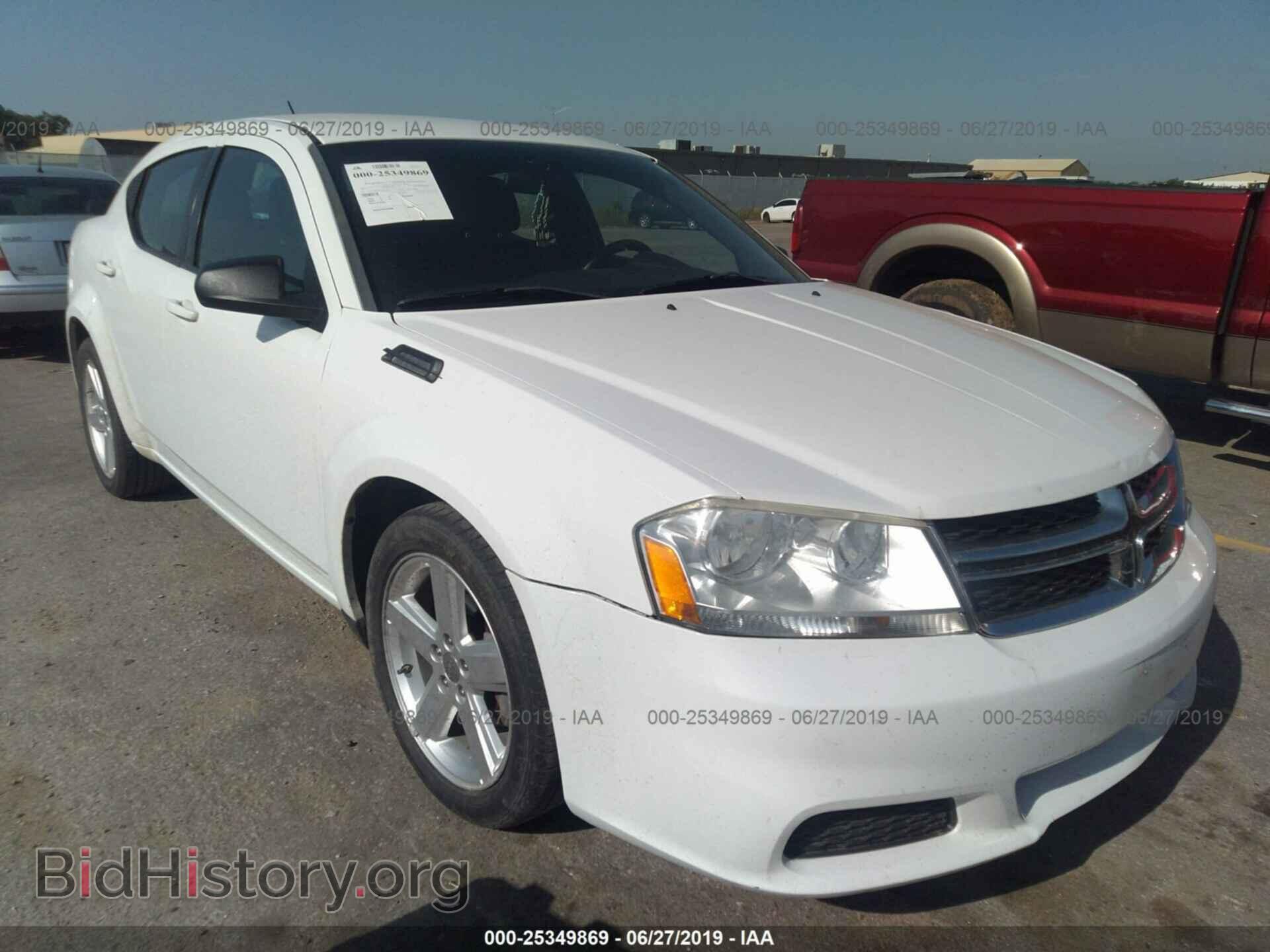 Photo 1C3CDZAB9DN563552 - DODGE AVENGER 2013