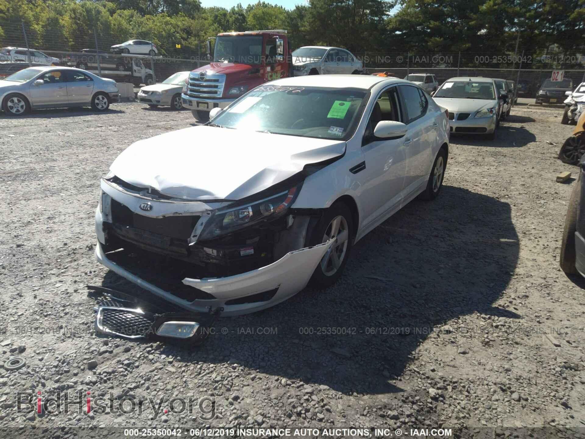 2014 KIA OPTIMA - VIN: KNAGM4A72E5475520 - Photo 2