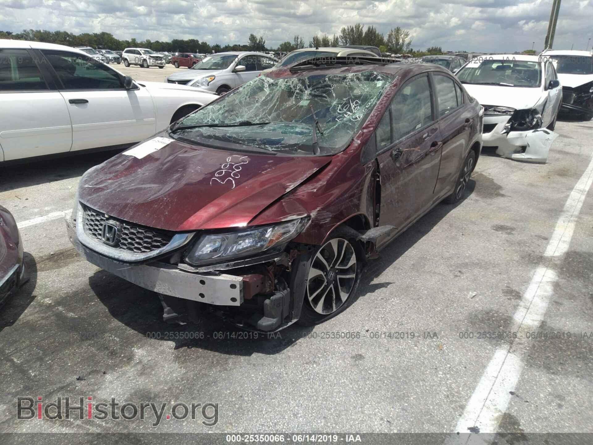 2013 HONDA CIVIC - VIN: 19XFB2F85DE093222 - Фото 2