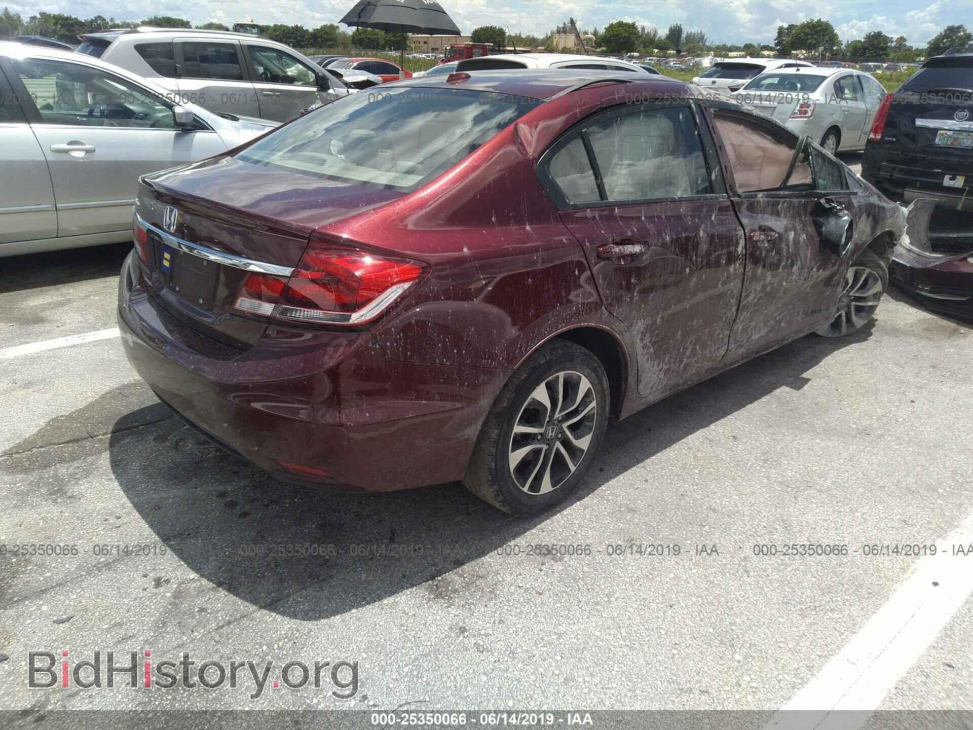 2013 HONDA CIVIC - VIN: 19XFB2F85DE093222 - Фото 4