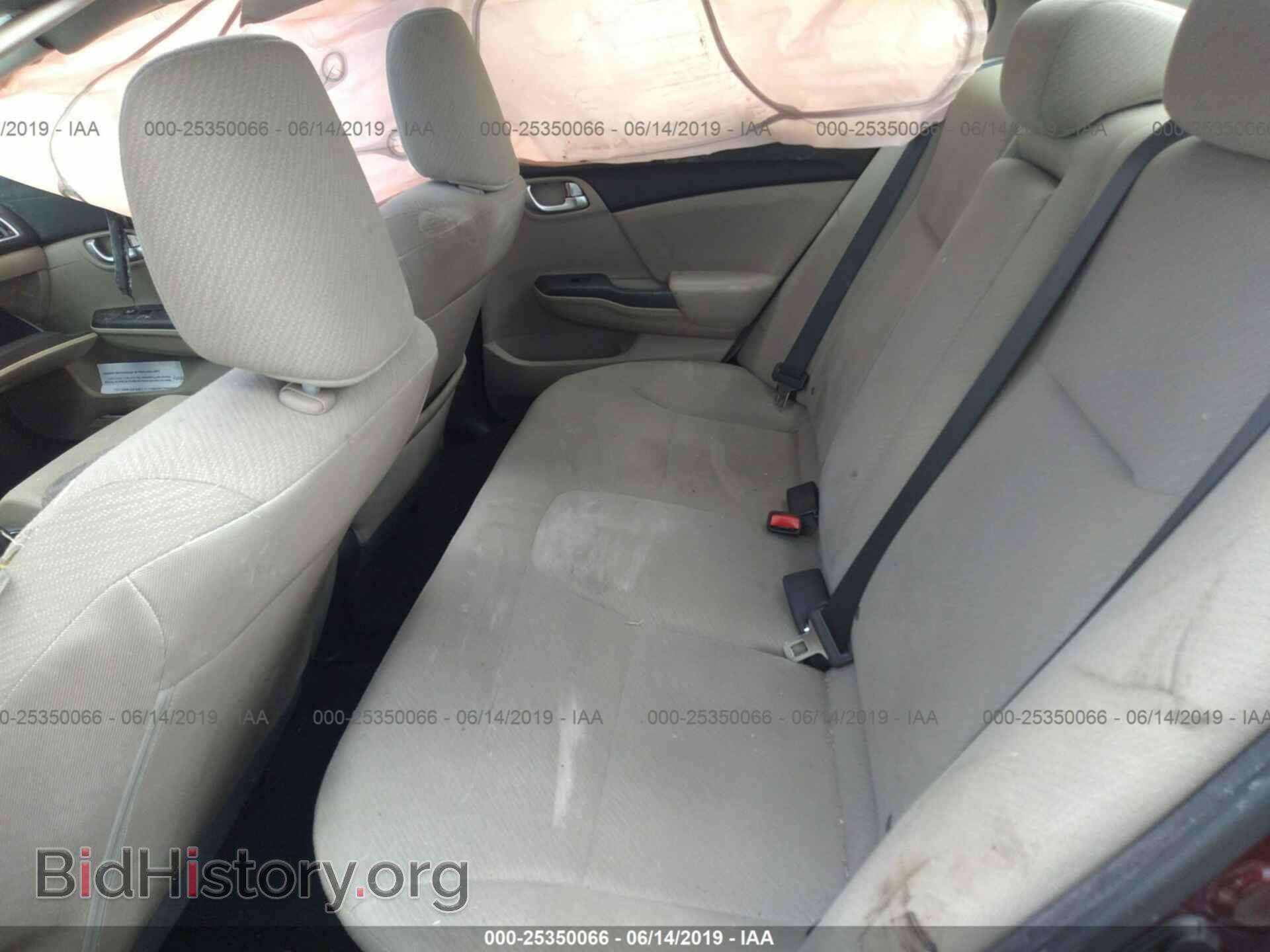 2013 HONDA CIVIC - VIN: 19XFB2F85DE093222 - Фото 8