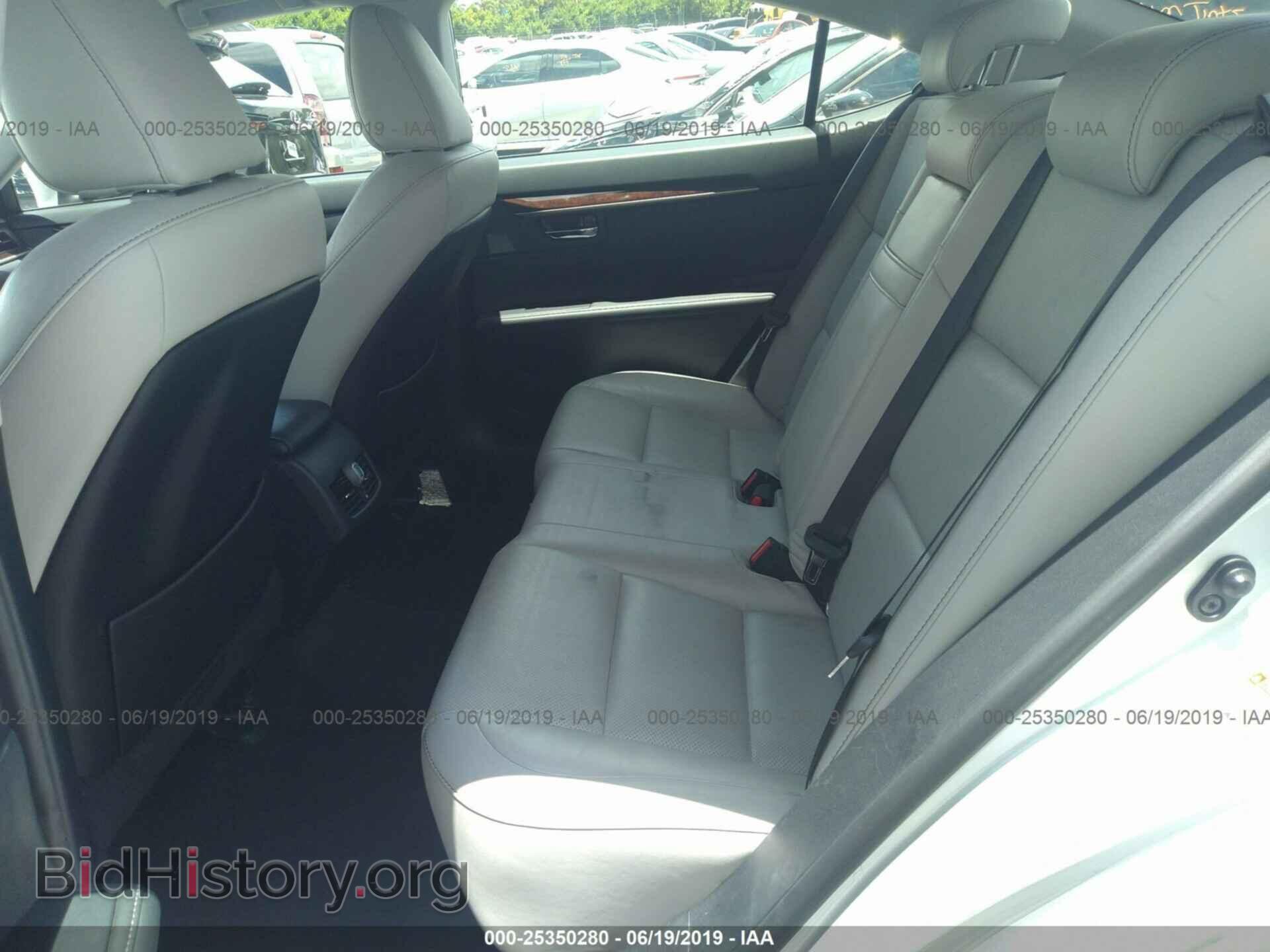 2013 LEXUS ES - VIN: JTHBK1GG9D2021059 - Фото 8