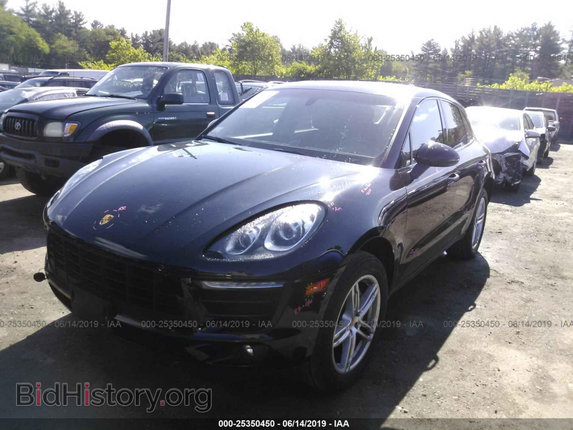 2016 PORSCHE MACAN - VIN: WP1AB2A55GLB54781 - Фото 2