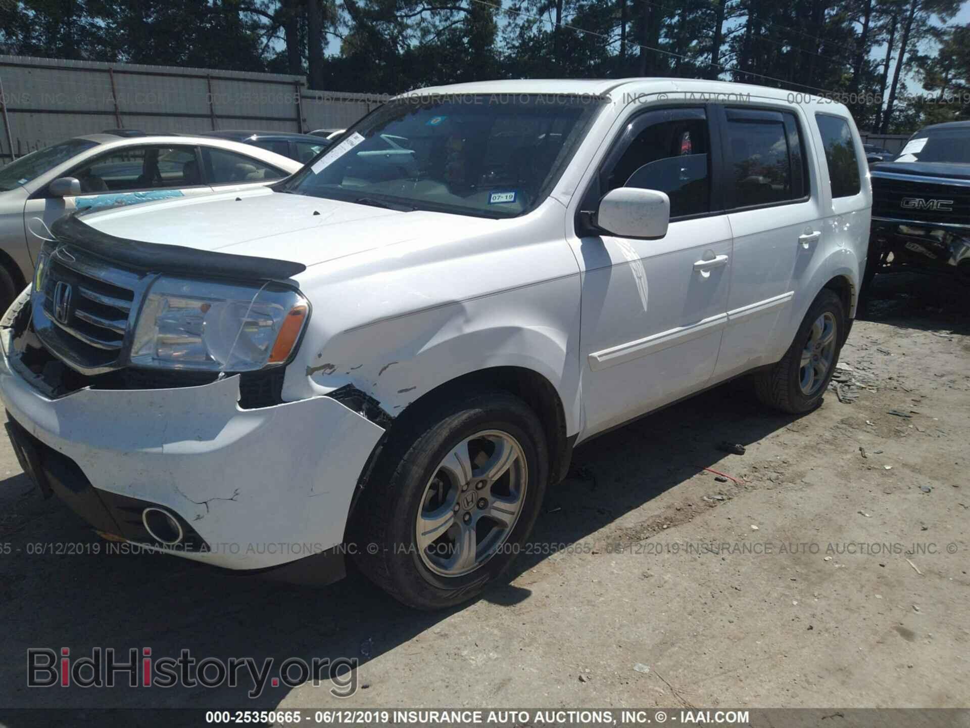 2014 HONDA PILOT - VIN: 5FNYF3H76EB015602 - Фото 2