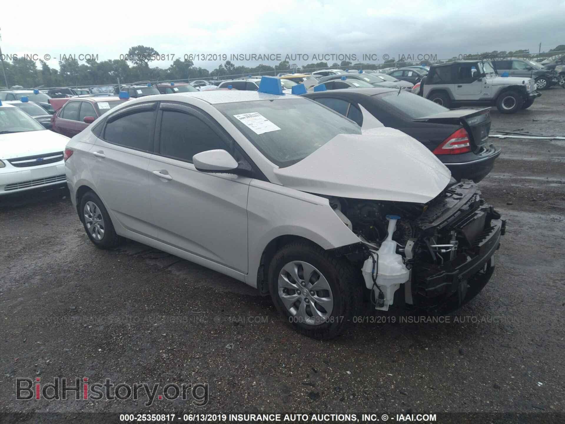 Фотография KMHCT4AE6GU083339 - HYUNDAI ACCENT 2016