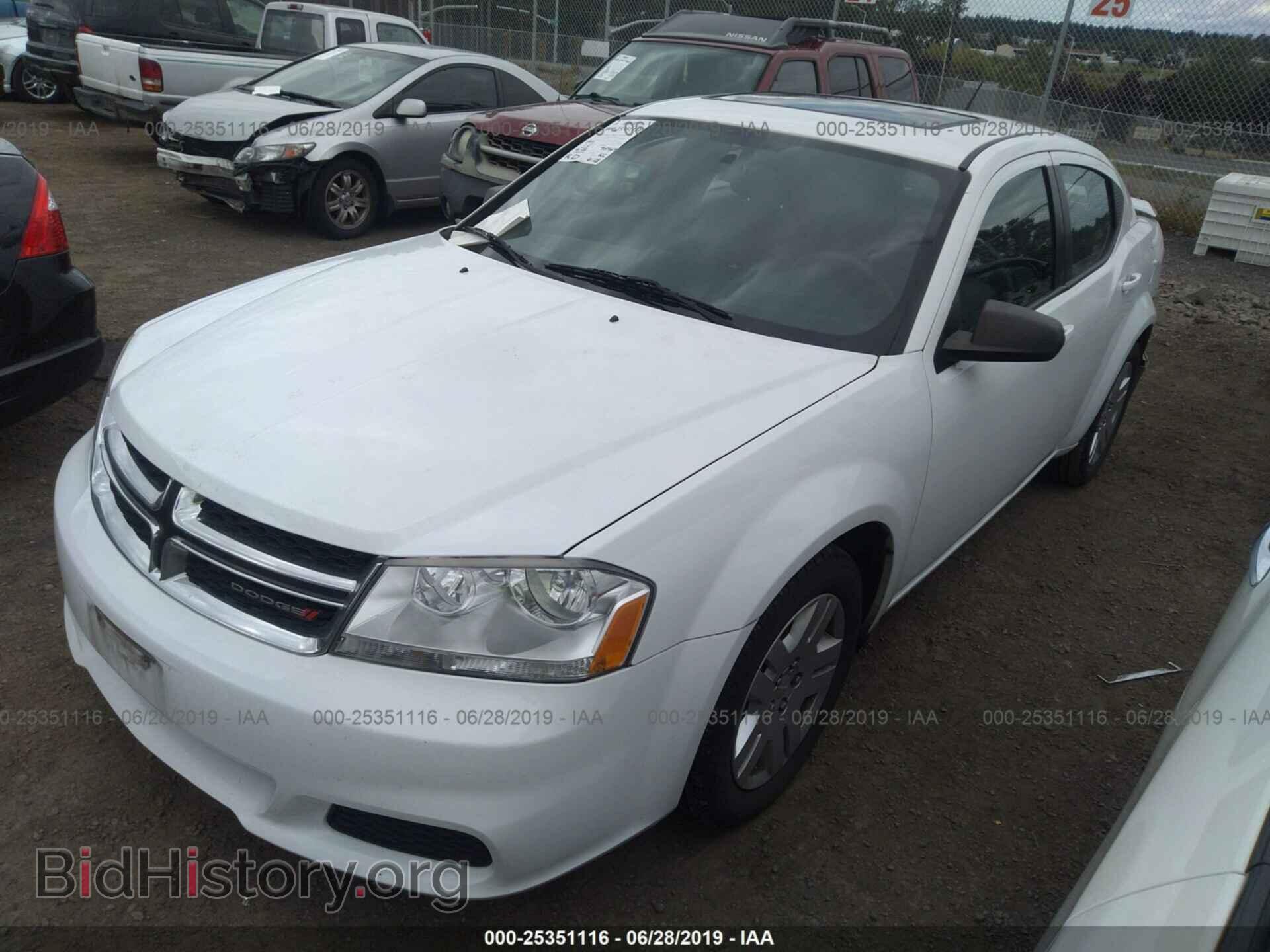 2012 DODGE AVENGER - VIN: 1C3CDZAGXCN223823 - Photo 2