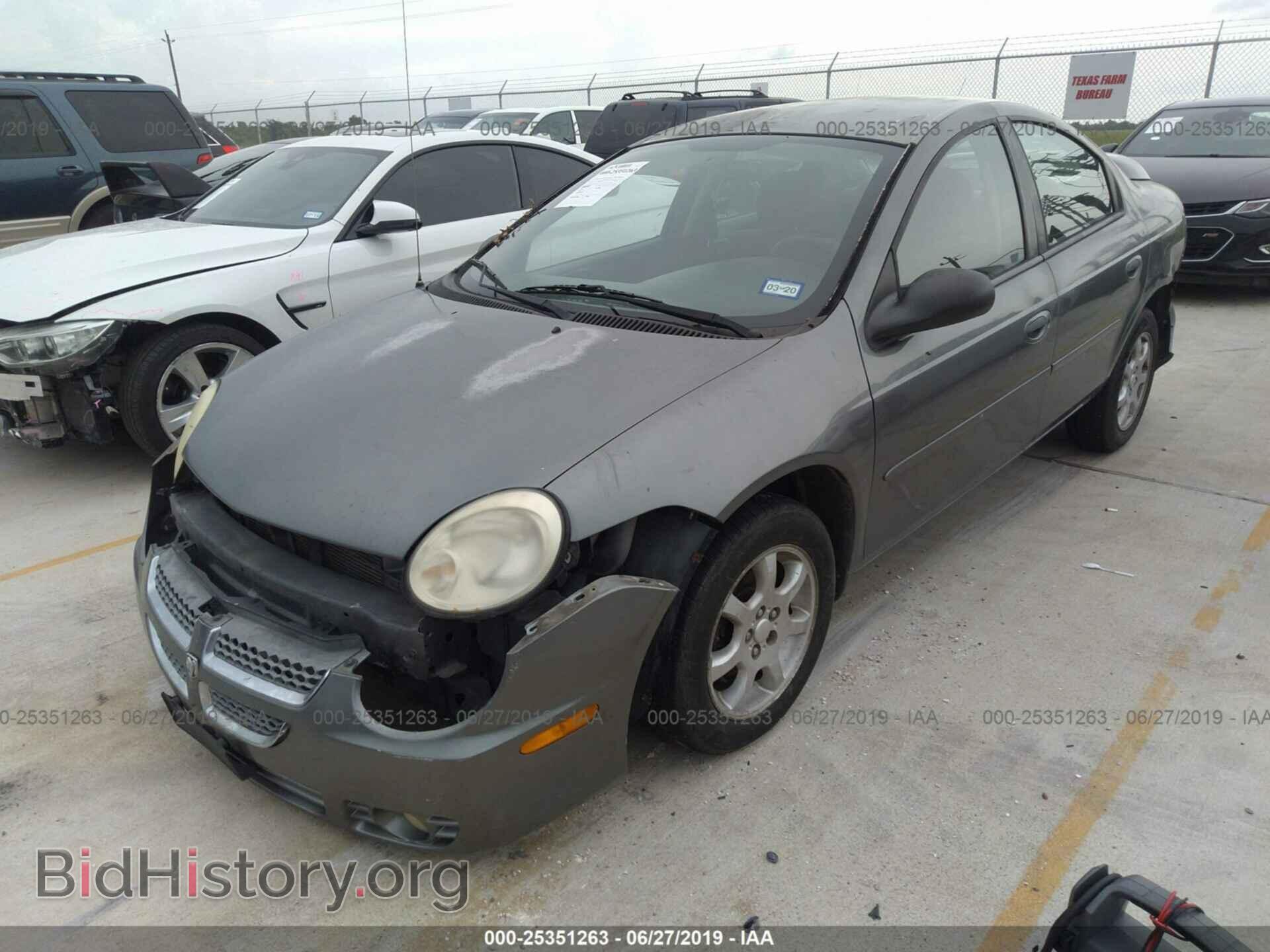 2005 DODGE NEON - VIN: 1B3ES56C75D200776 - Фото 2