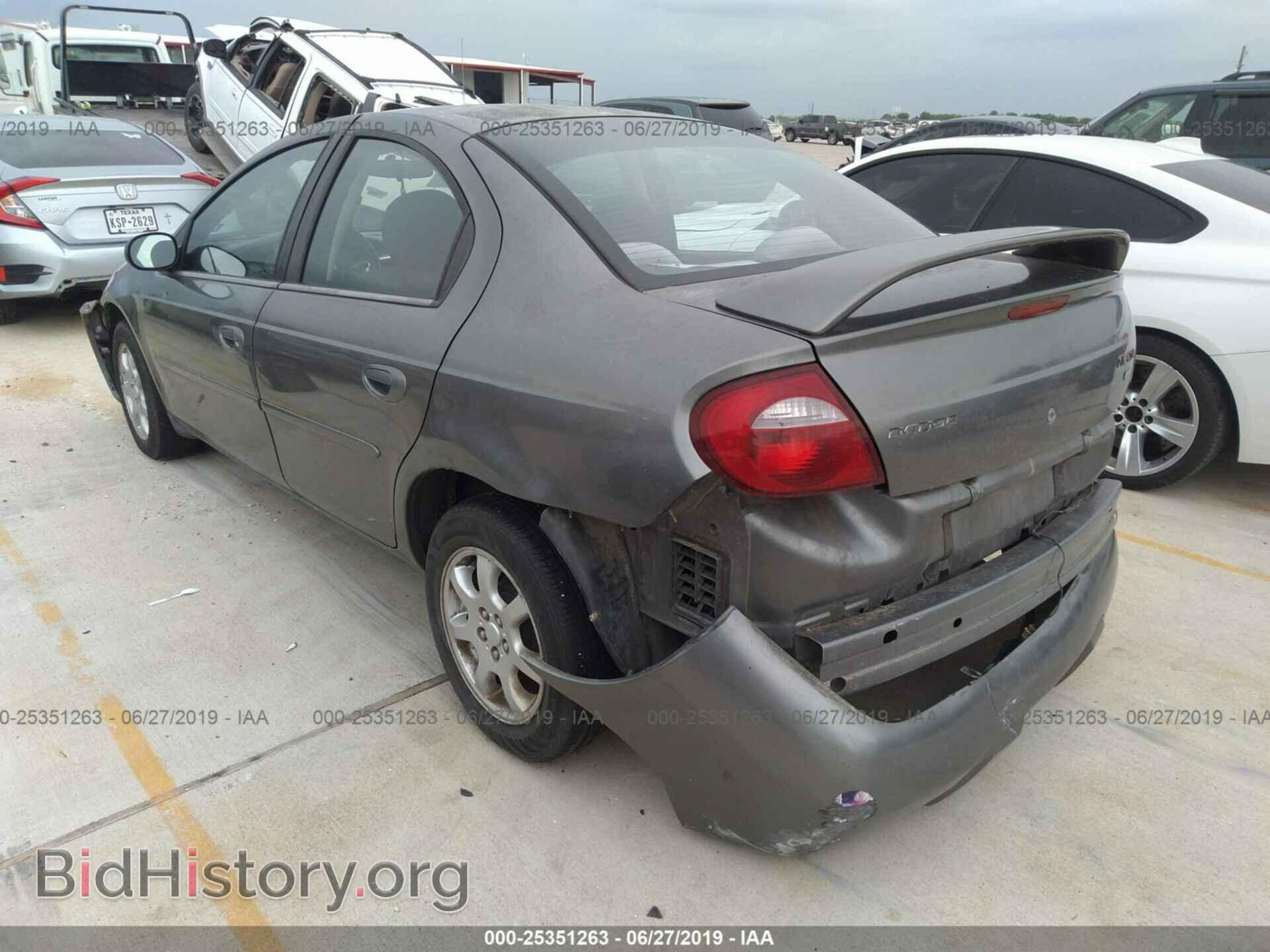 2005 DODGE NEON - VIN: 1B3ES56C75D200776 - Фото 3