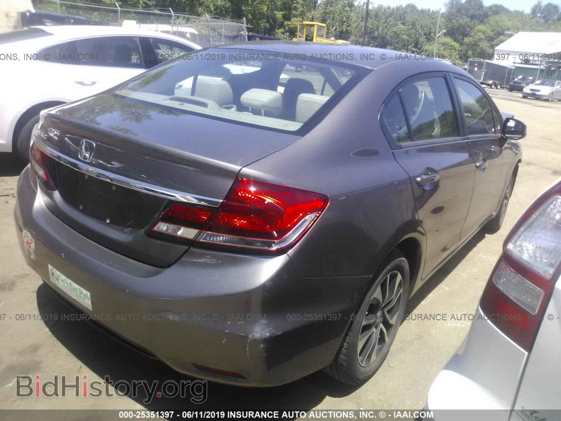 2013 HONDA CIVIC - VIN: 19XFB2F86DE084643 - Фото 4