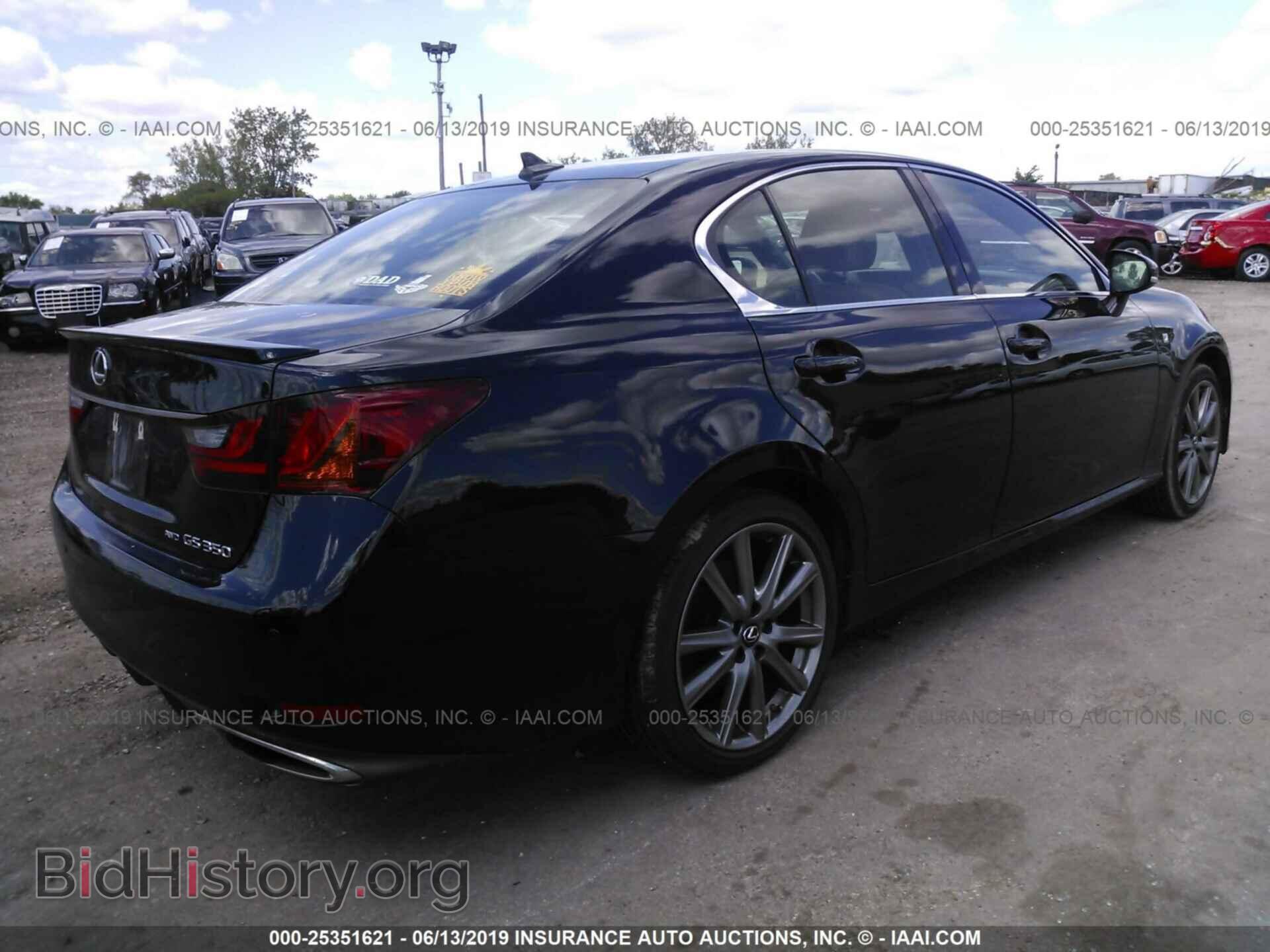 2013 LEXUS GS - VIN: JTHCE1BL5D5018223 - Фото 4