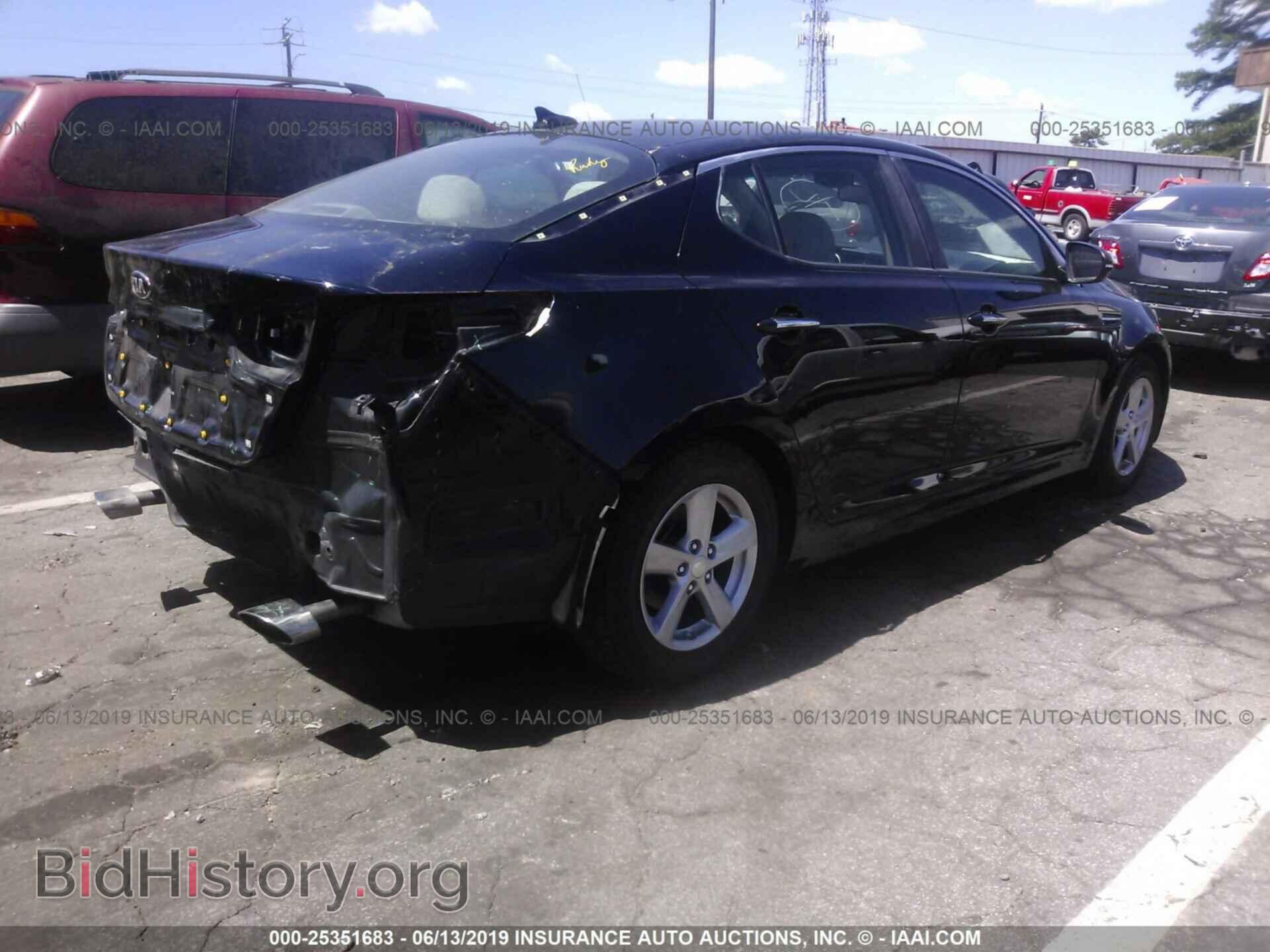 2014 KIA OPTIMA - VIN: 5XXGM4A78EG321733 - Фото 4