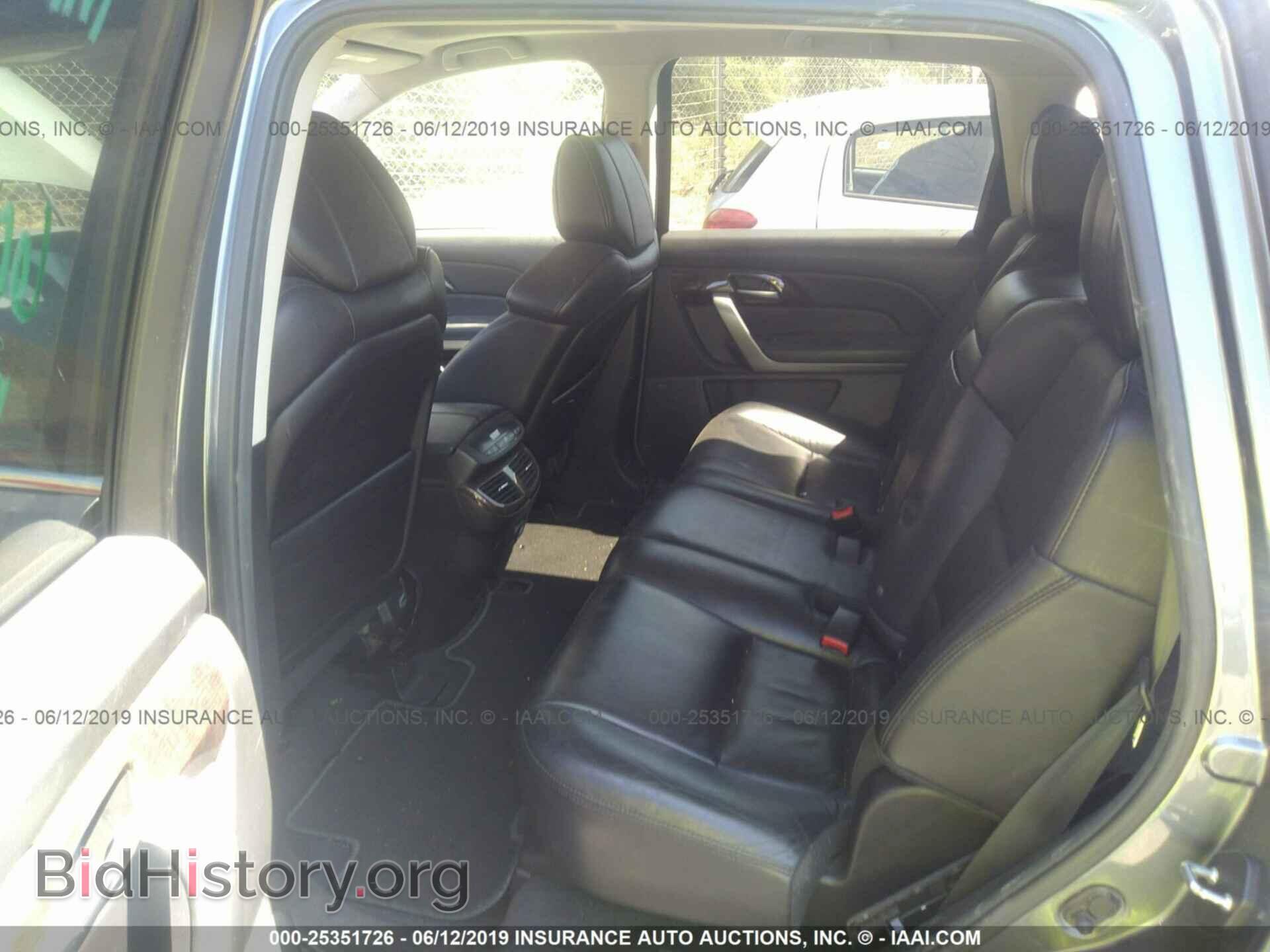 2012 ACURA MDX - VIN: 2HNYD2H30CH547149 - Фото 8