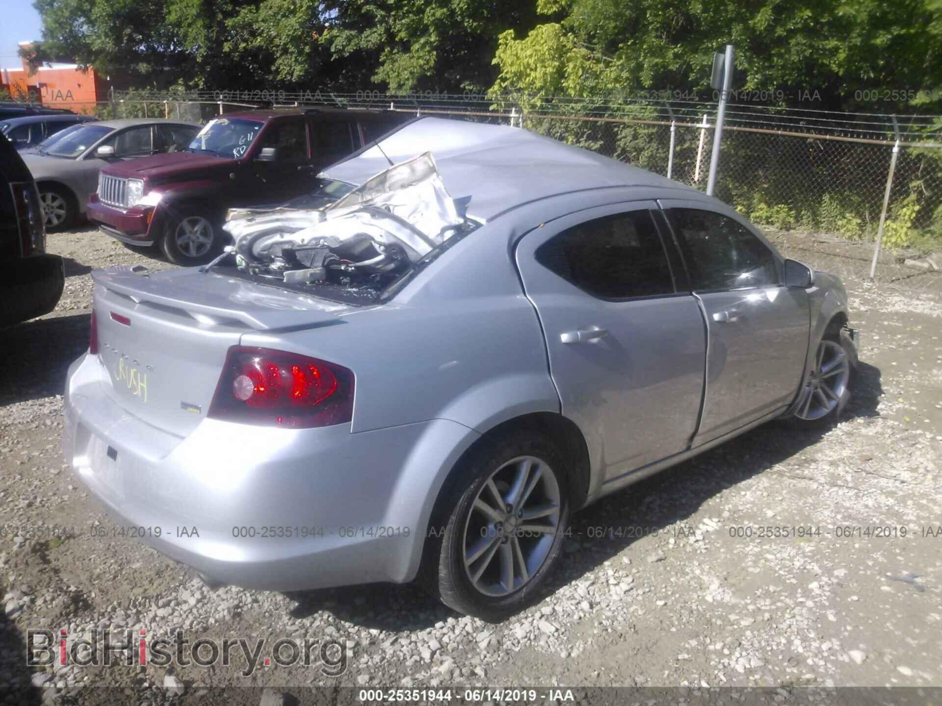 2011 DODGE AVENGER - VIN: 1B3BD1FG7BN510361 - Фото 4