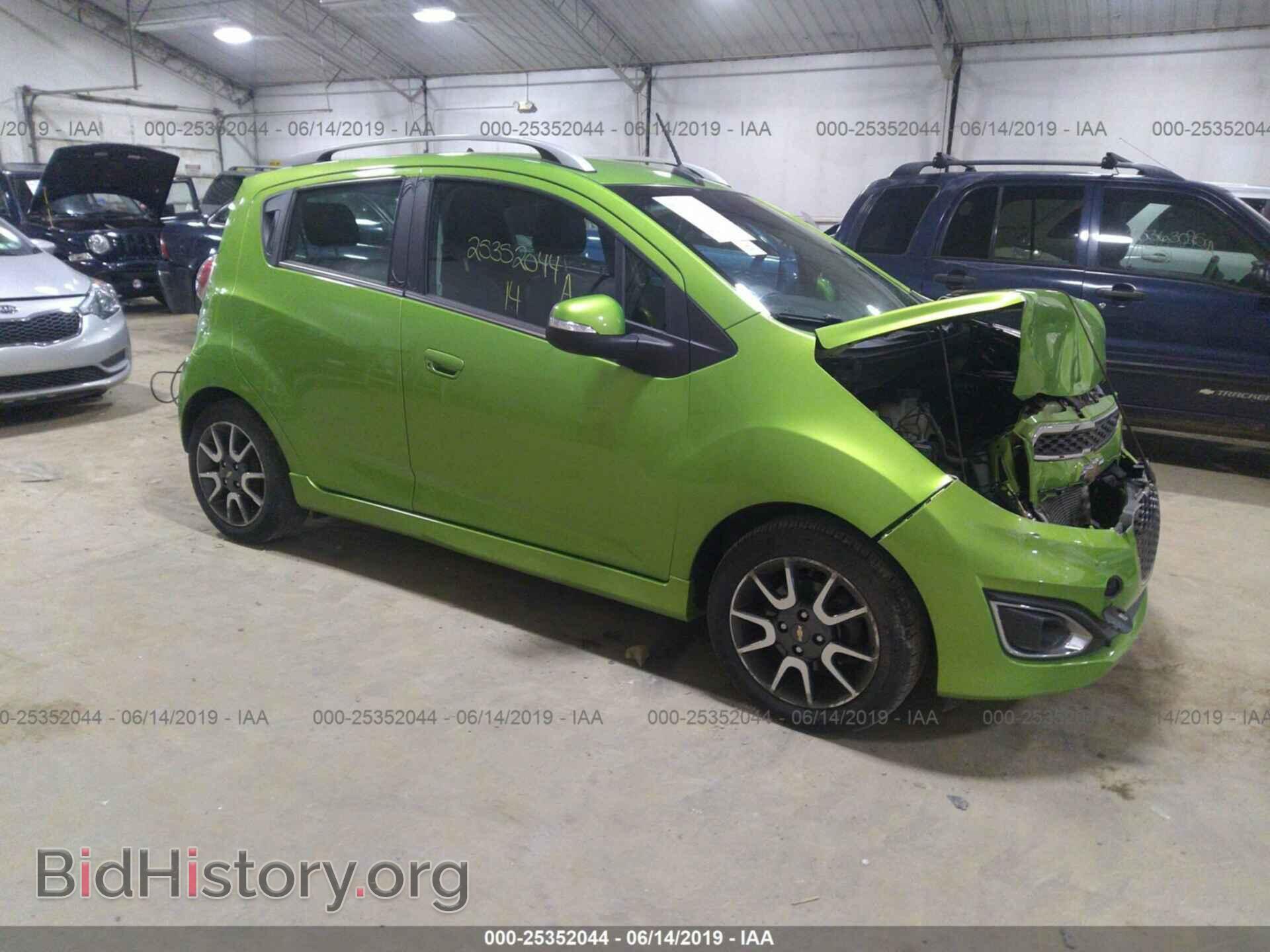 Фотография KL8CF6S91EC491591 - CHEVROLET SPARK 2014