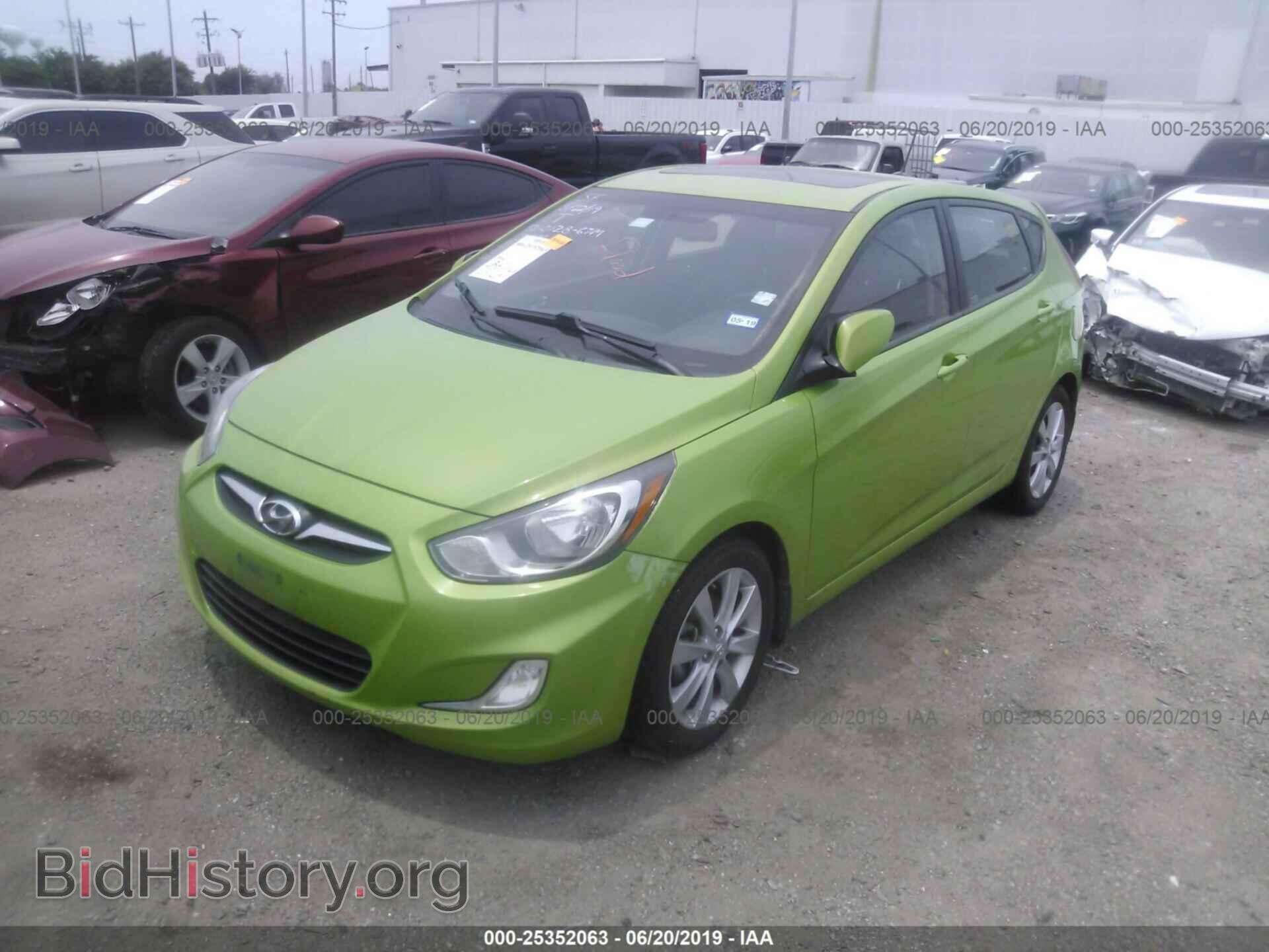 2013 HYUNDAI ACCENT - VIN: KMHCU5AE2DU086172 - Фото 2