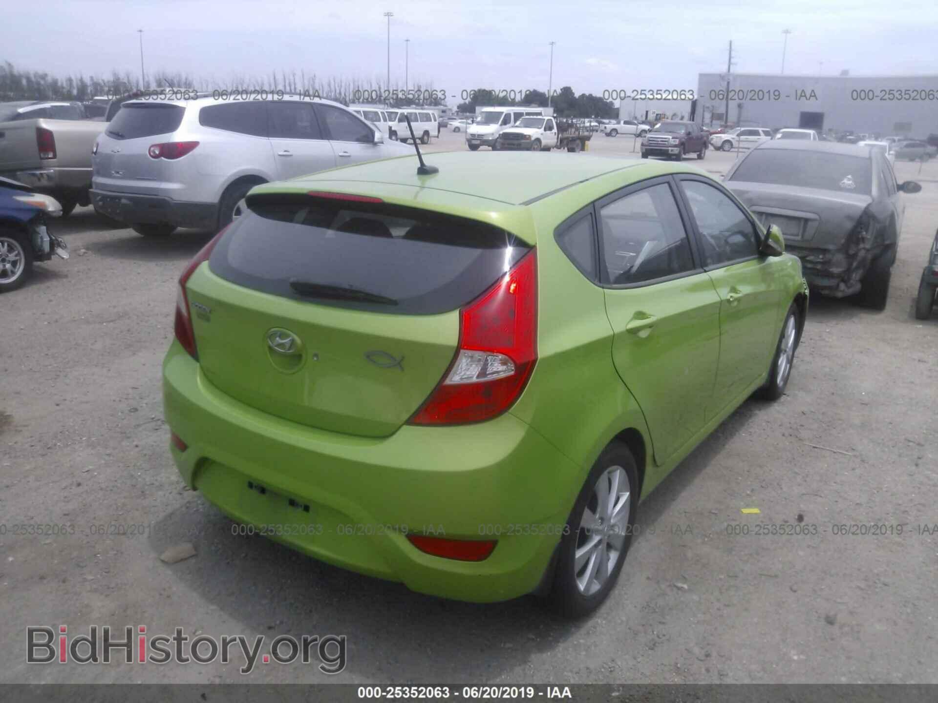 2013 HYUNDAI ACCENT - VIN: KMHCU5AE2DU086172 - Фото 4
