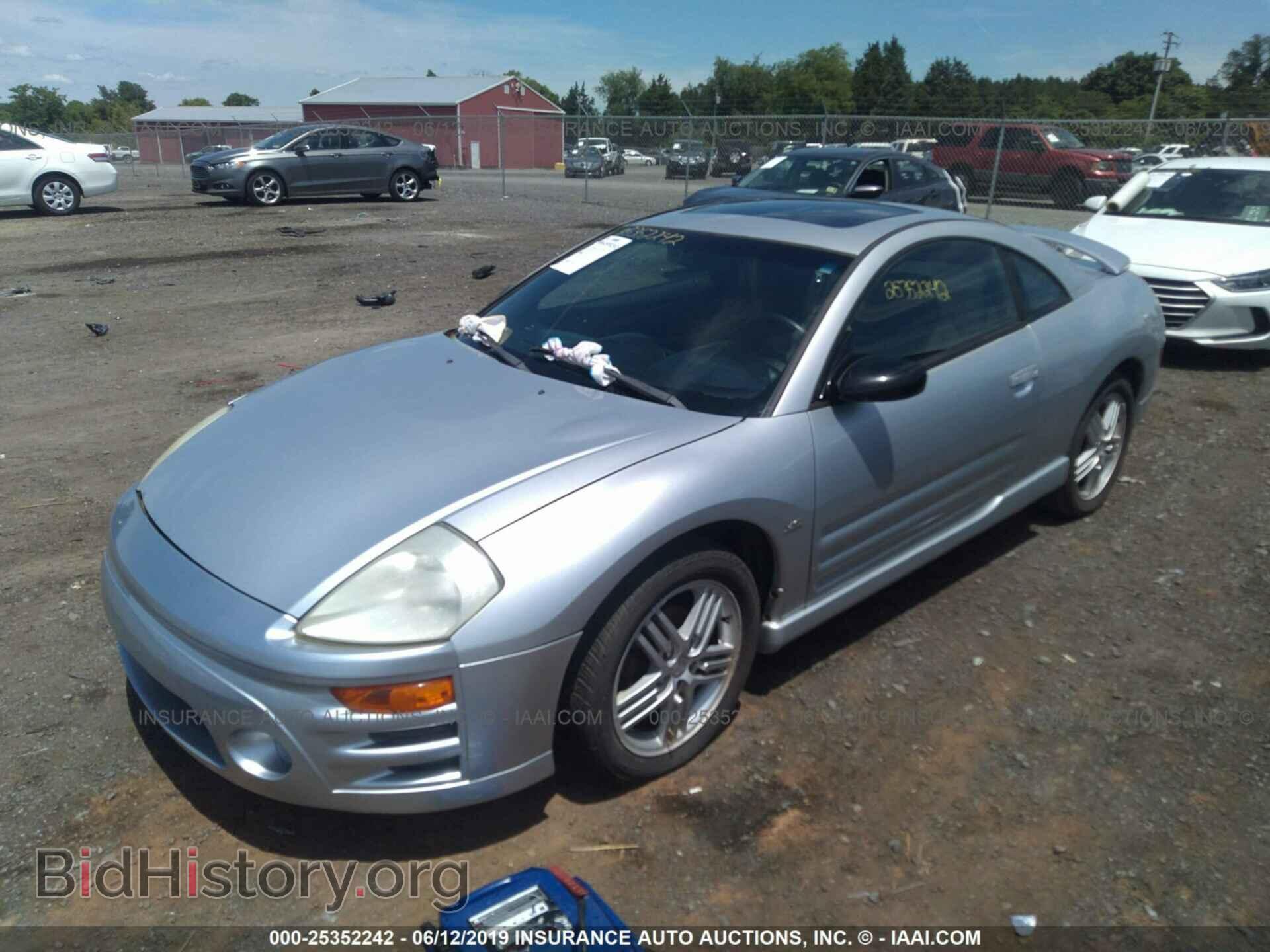 2003 MITSUBISHI ECLIPSE - VIN: 4A3AC84H53E053744 - Photo 2