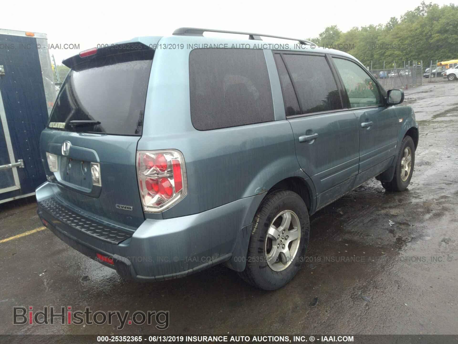 2006 HONDA PILOT - VIN: 2HKYF18626H526917 - Фото 4