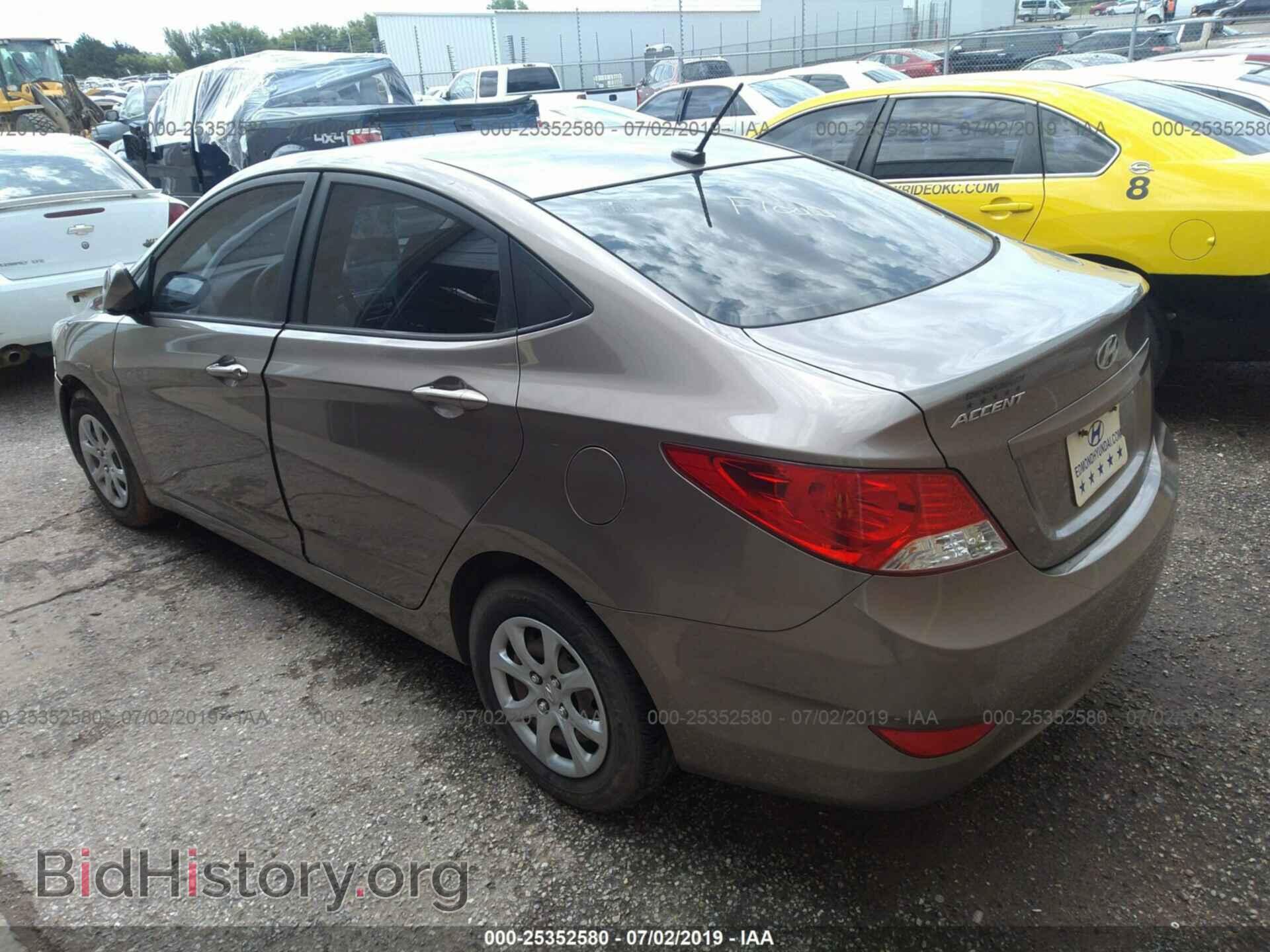 2012 HYUNDAI ACCENT - VIN: KMHCT4AE2CU233893 - Фото 3