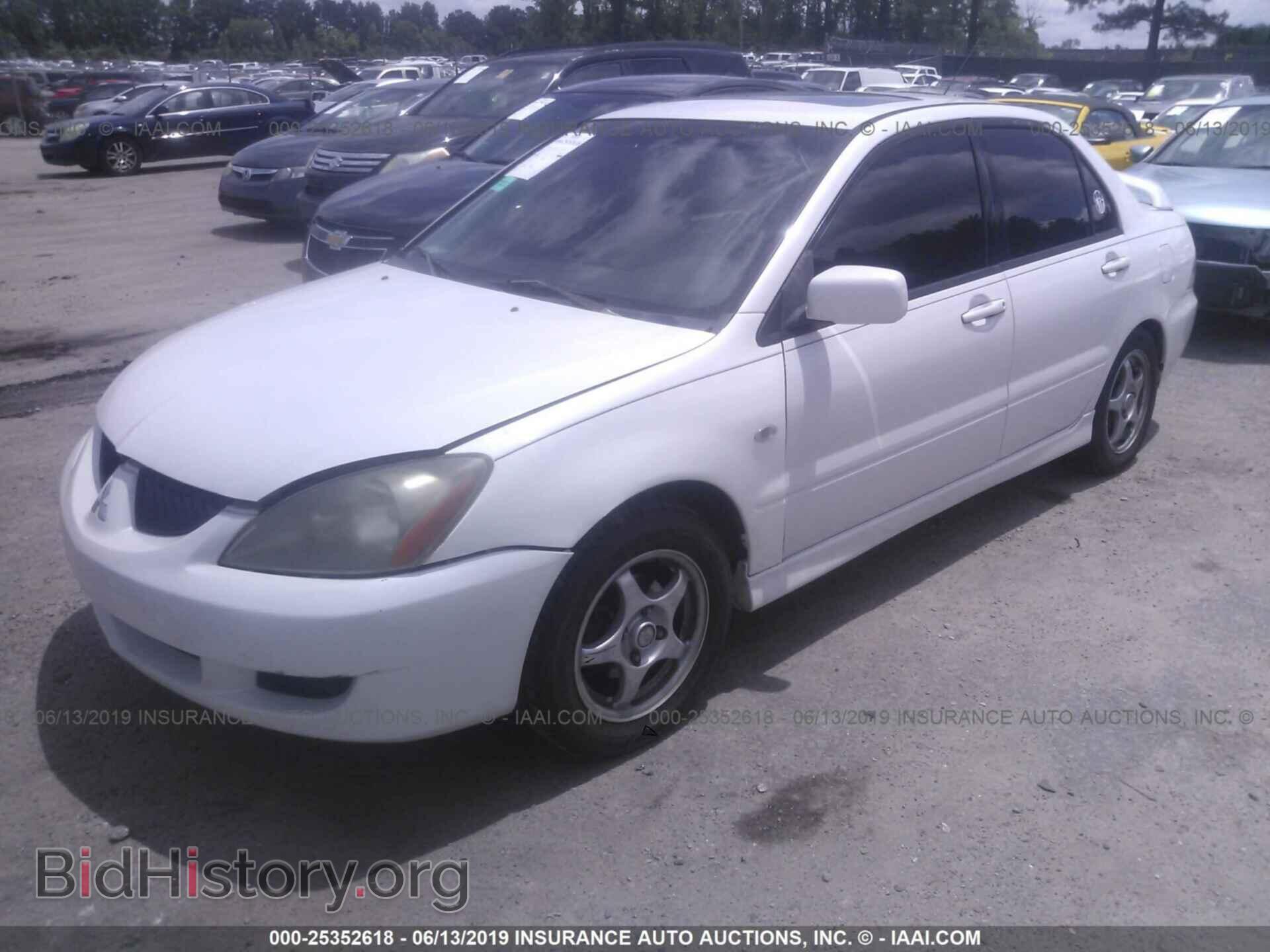 2004 MITSUBISHI LANCER - VIN: JA3AJ86EX4U048427 - Фото 2