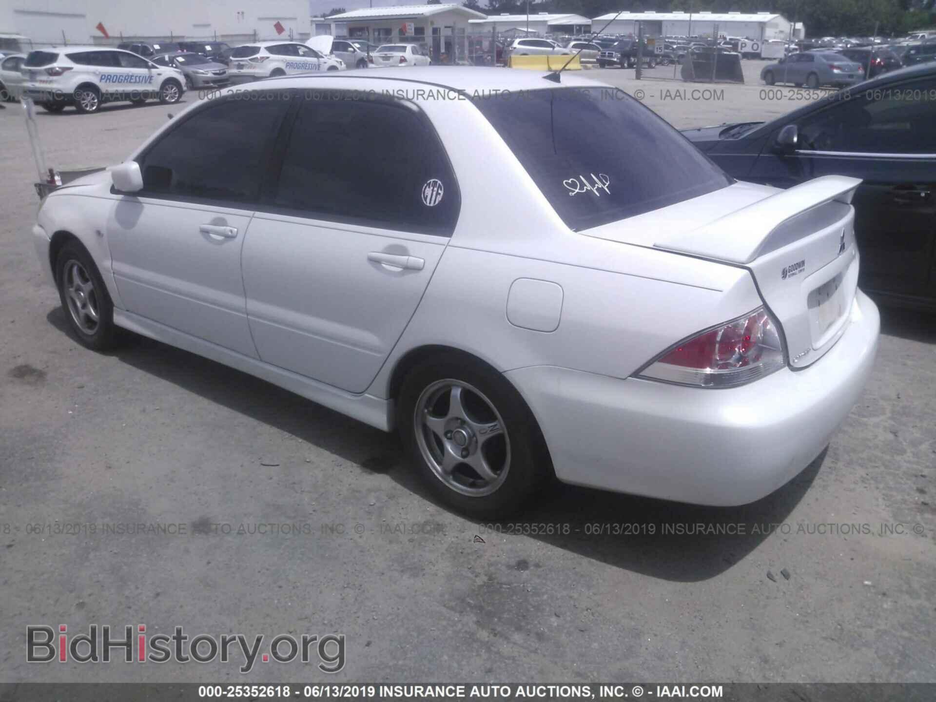 2004 MITSUBISHI LANCER - VIN: JA3AJ86EX4U048427 - Фото 3
