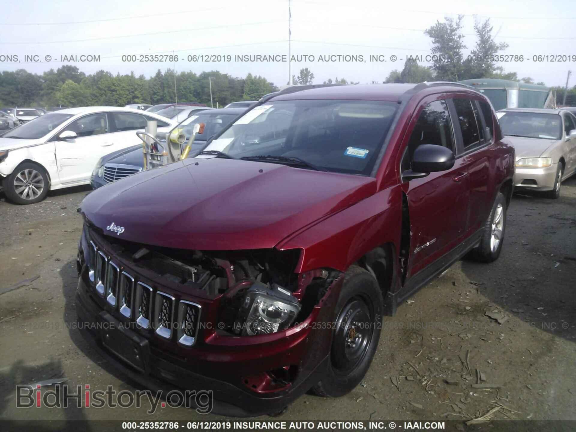 2015 JEEP COMPASS - VIN: 1C4NJDBBXFD269522 - Фото 2