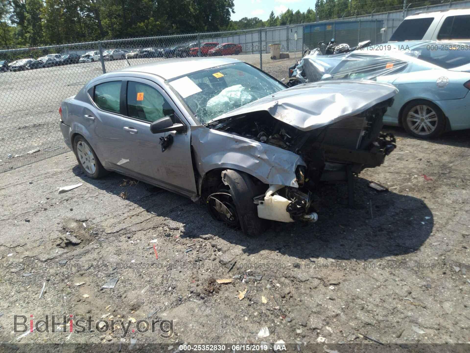 Photo 1C3CDZAG1DN769265 - DODGE AVENGER 2013