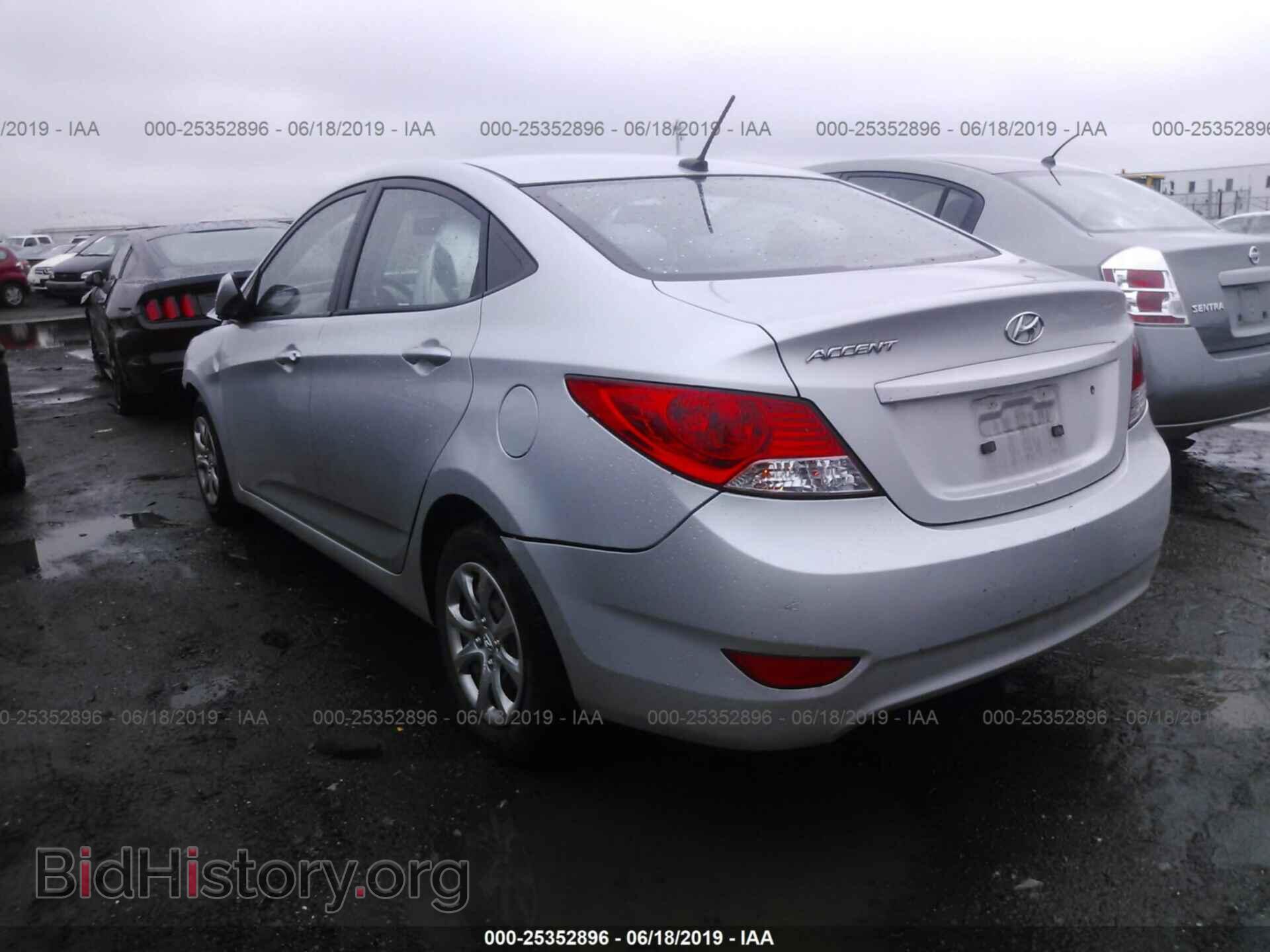 2013 HYUNDAI ACCENT - VIN: KMHCT4AE2DU539932 - Фото 3