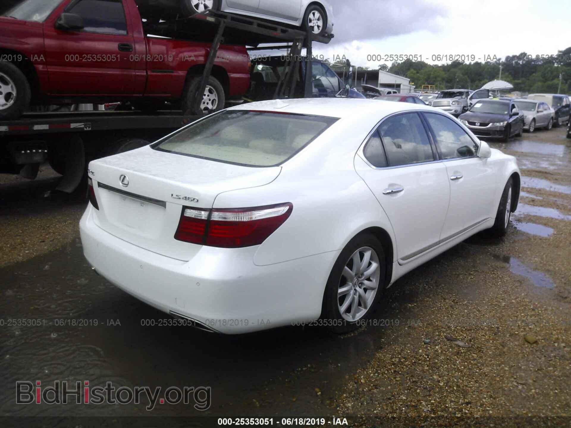 2007 LEXUS LS - VIN: JTHBL46F475039351 - Photo 4