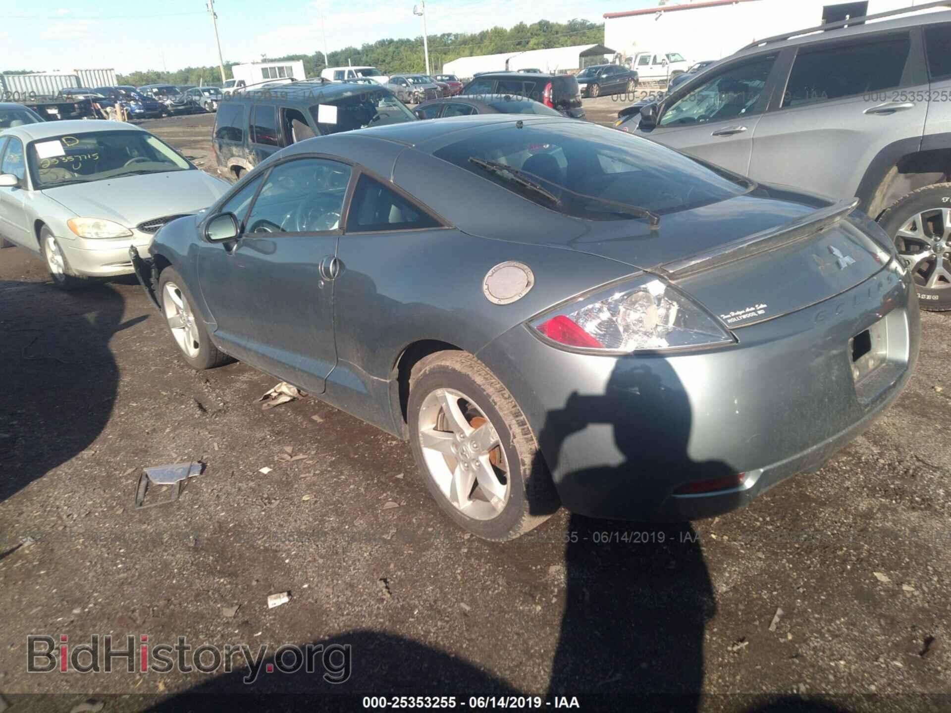 2007 MITSUBISHI ECLIPSE - VIN: 4A3AK24F57E026614 - Фото 3