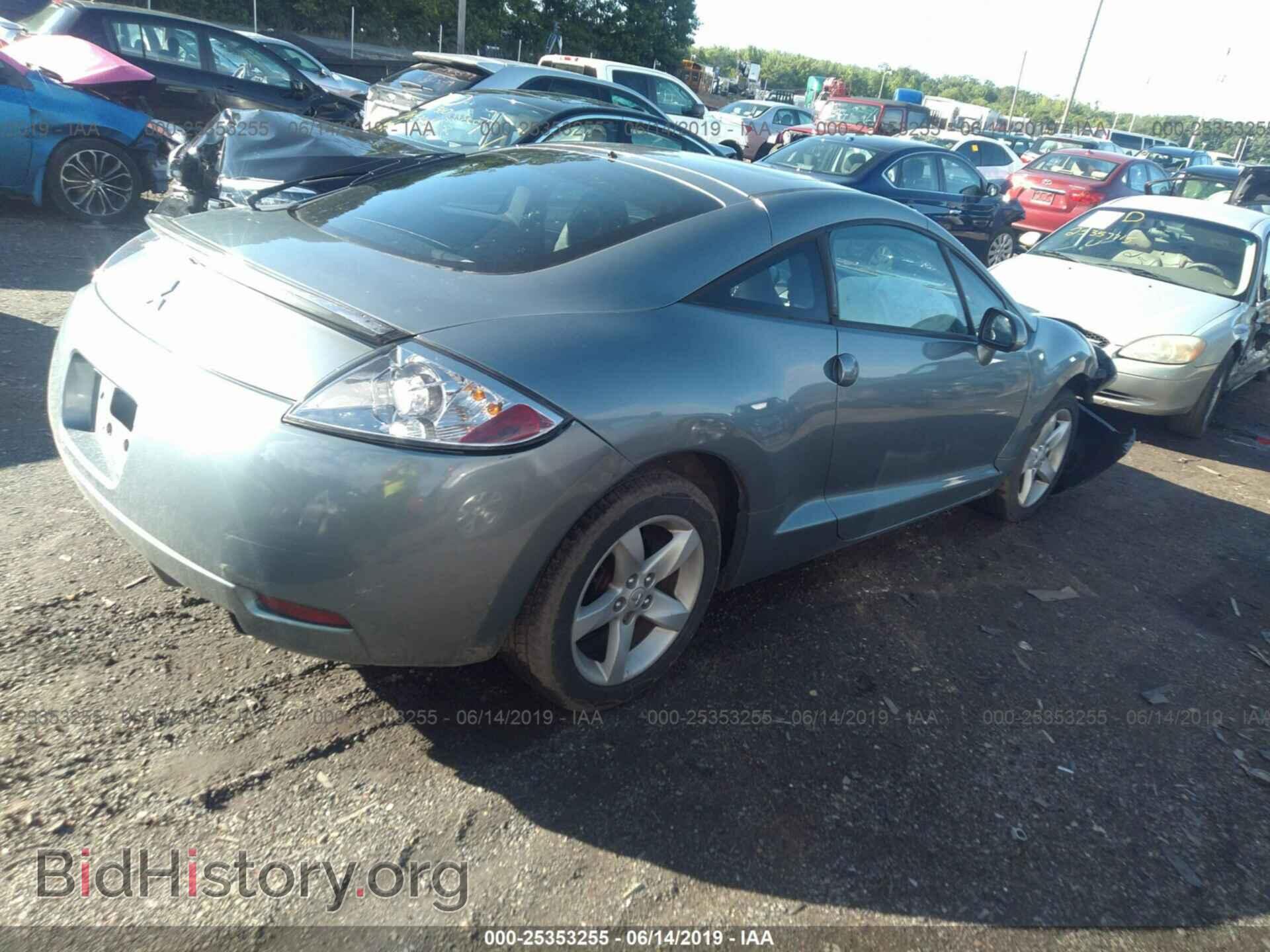 2007 MITSUBISHI ECLIPSE - VIN: 4A3AK24F57E026614 - Фото 4