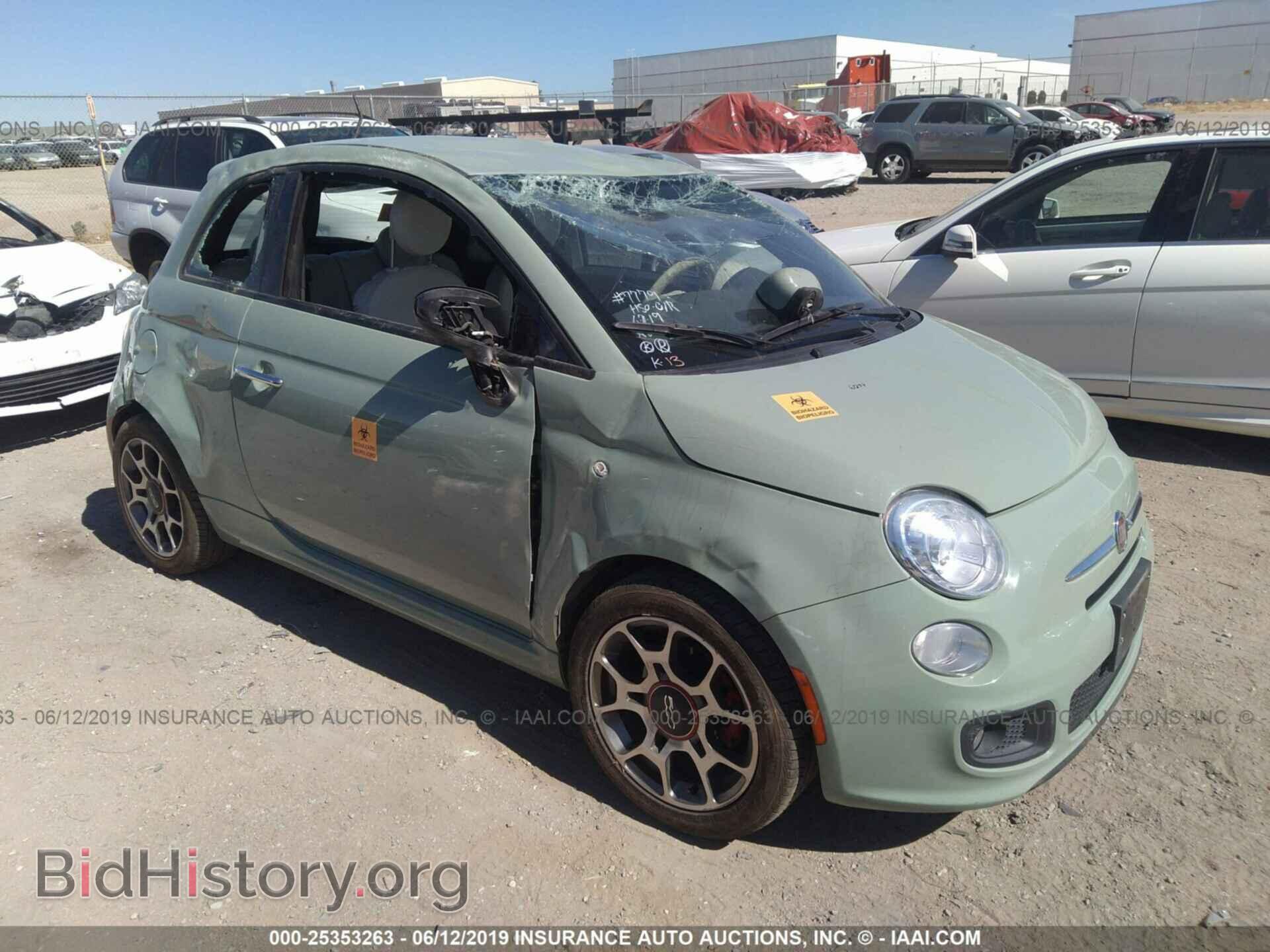 Photo 3C3CFFBR2FT753765 - FIAT 500 2015