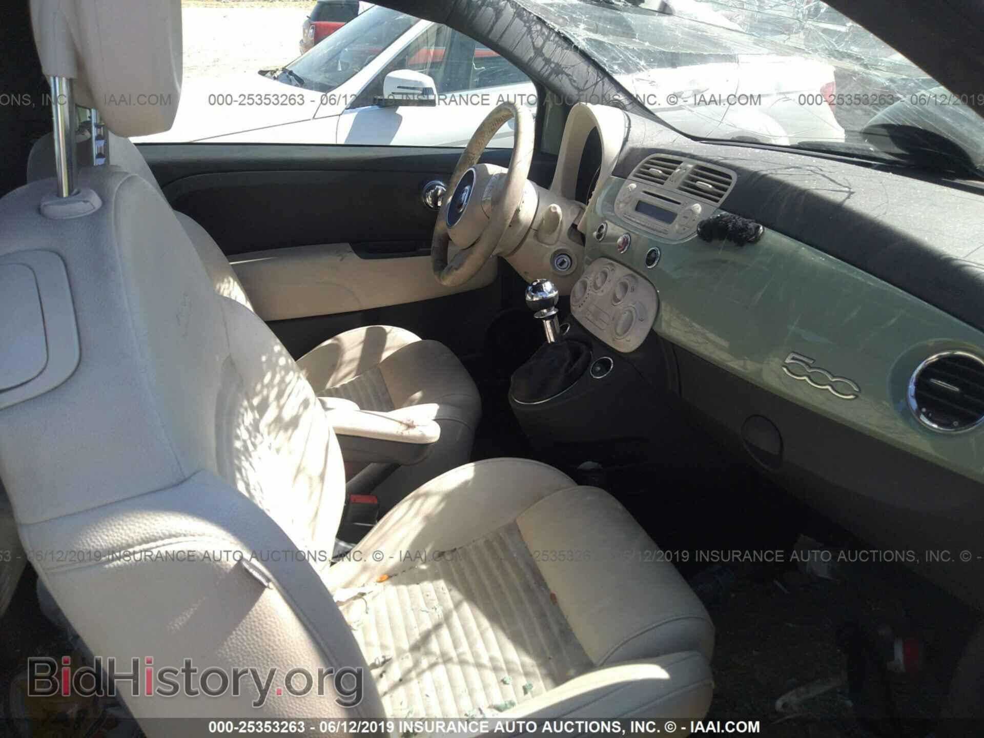 2015 FIAT 500 - VIN: 3C3CFFBR2FT753765 - Фото 5