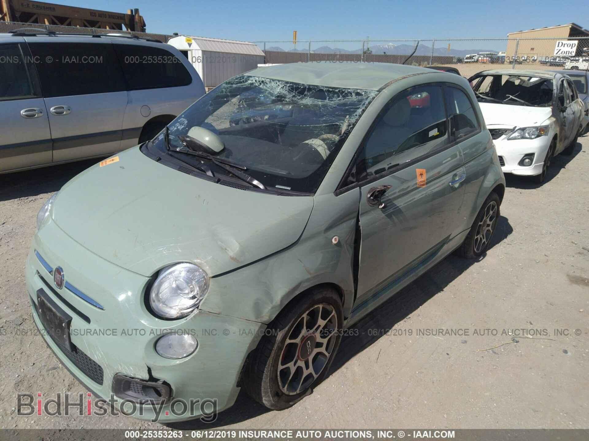2015 FIAT 500 - VIN: 3C3CFFBR2FT753765 - Фото 6