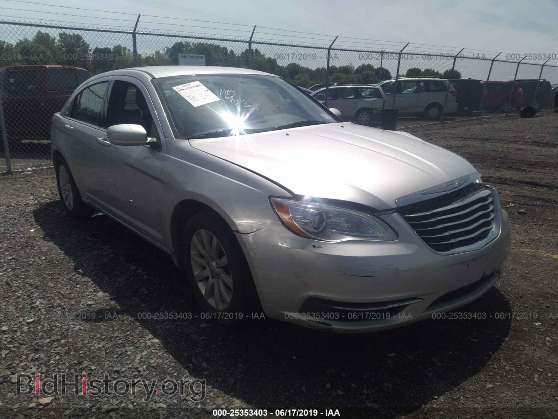 Фотография 1C3CCBBB9CN101287 - CHRYSLER 200 2012
