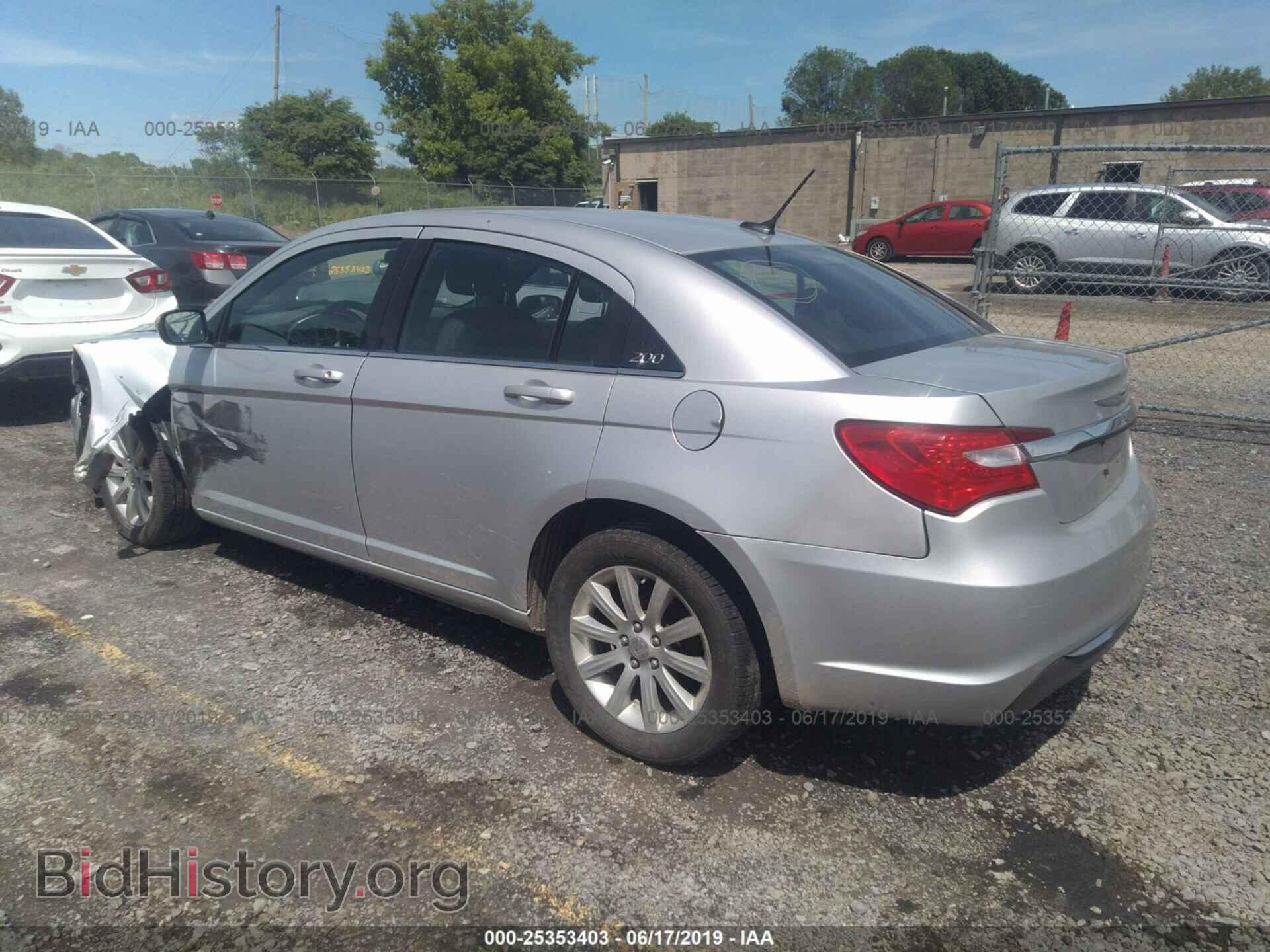 2012 CHRYSLER 200 - VIN: 1C3CCBBB9CN101287 - Фото 3