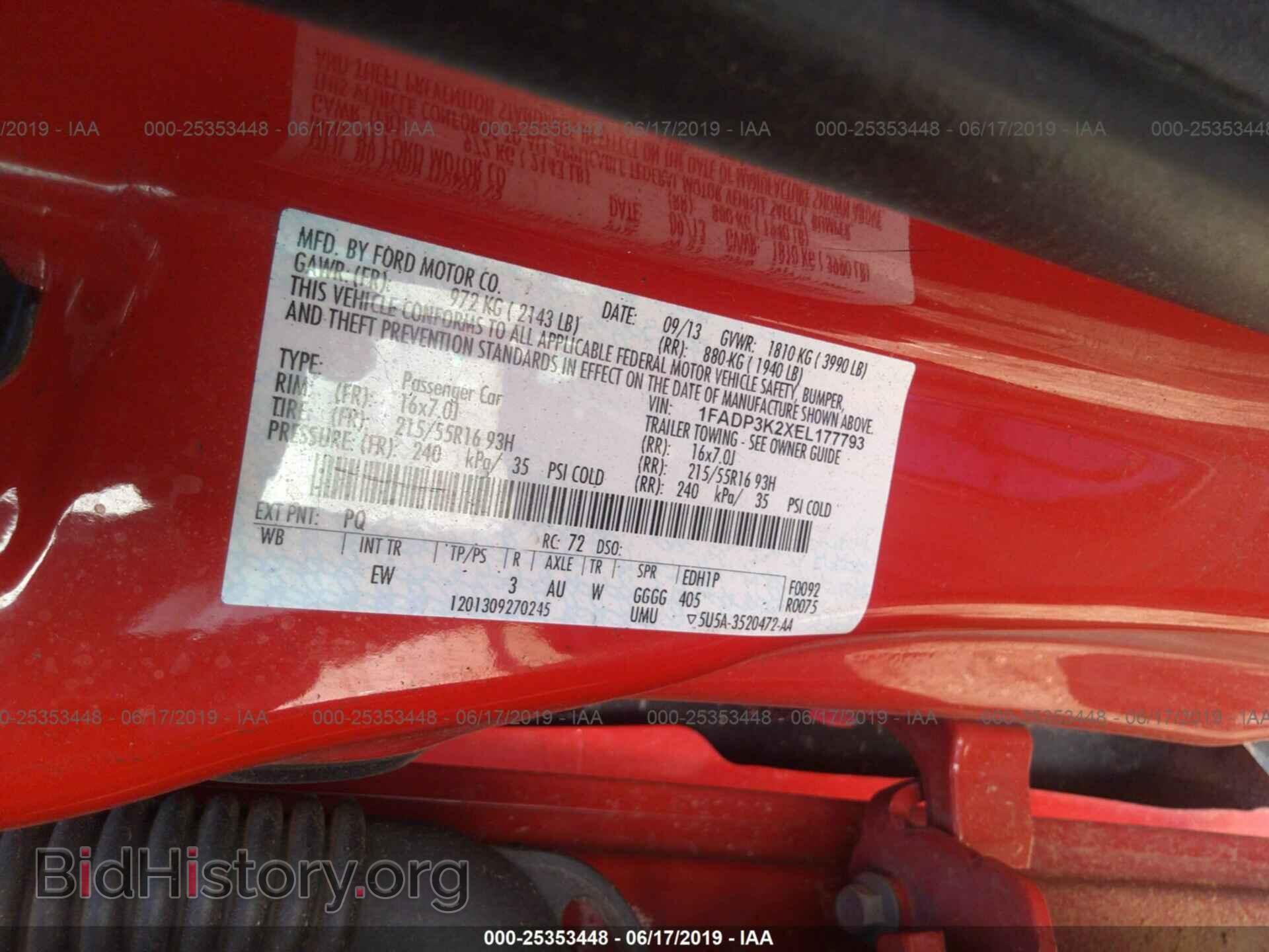 2014 FORD FOCUS - VIN: 1FADP3K2XEL177793 - Photo 9