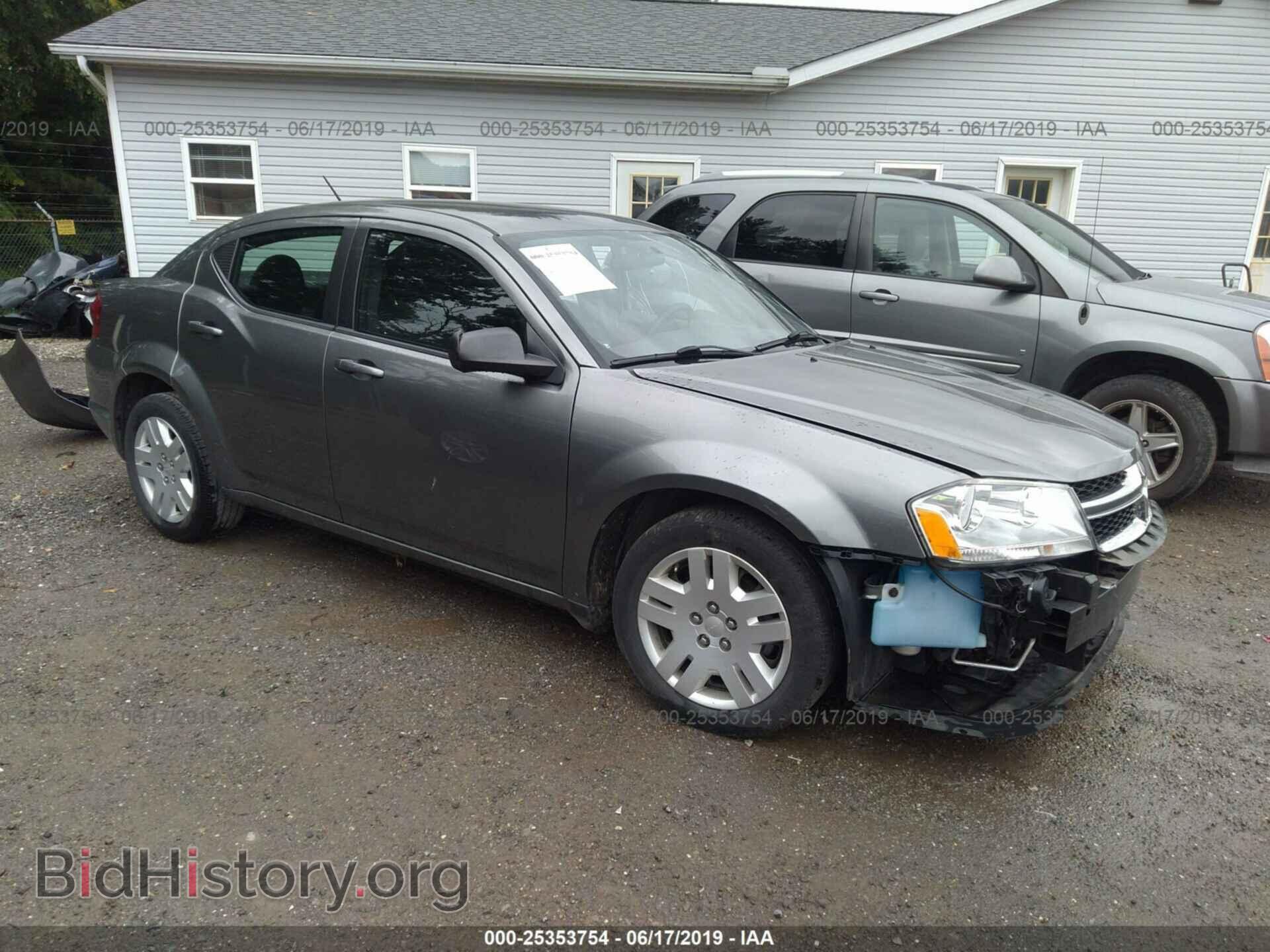 Photo 1C3CDZAB6DN652124 - DODGE AVENGER 2013