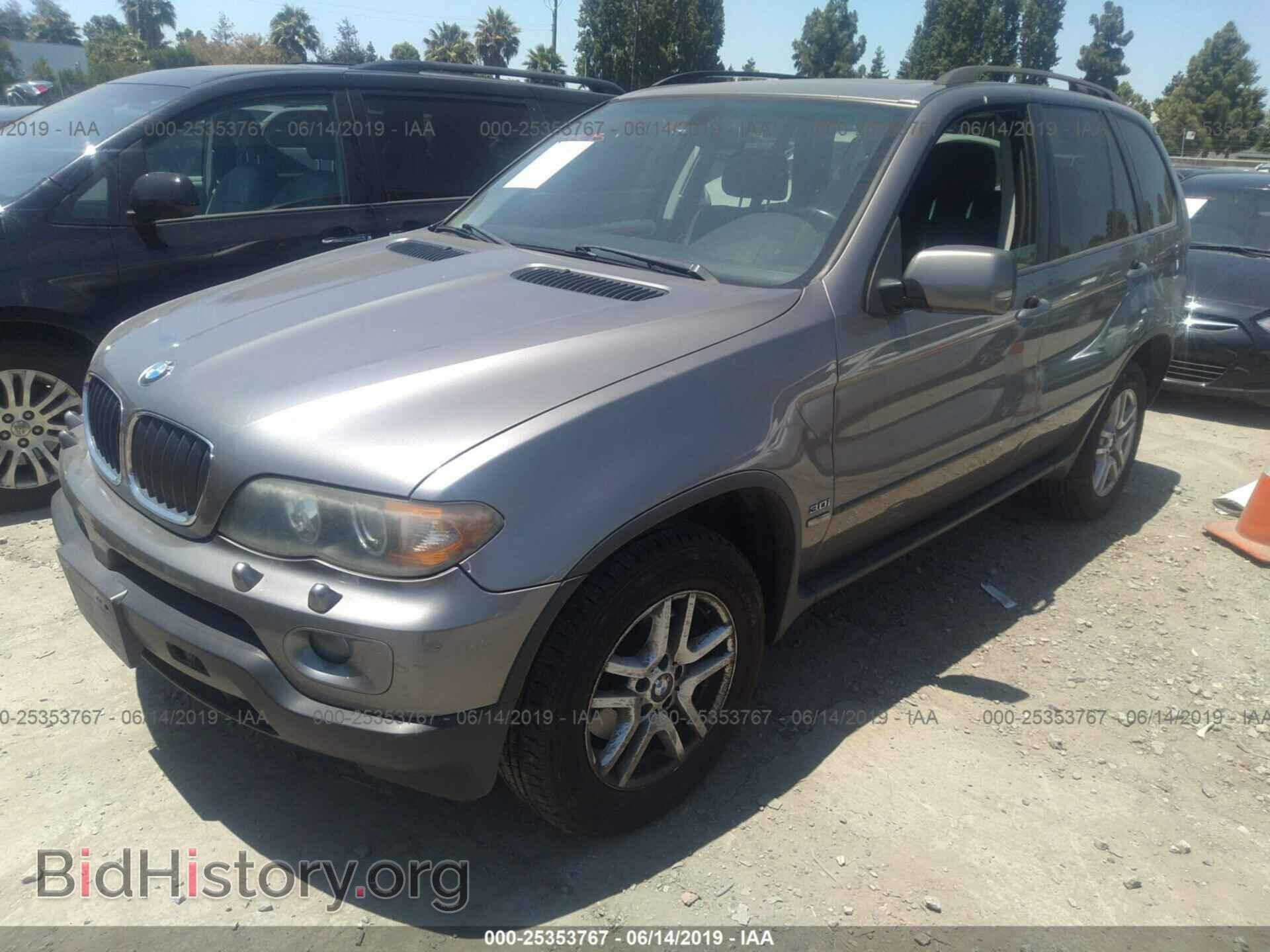 2006 BMW X5 - VIN: 5UXFA13536LY32958 - Фото 2