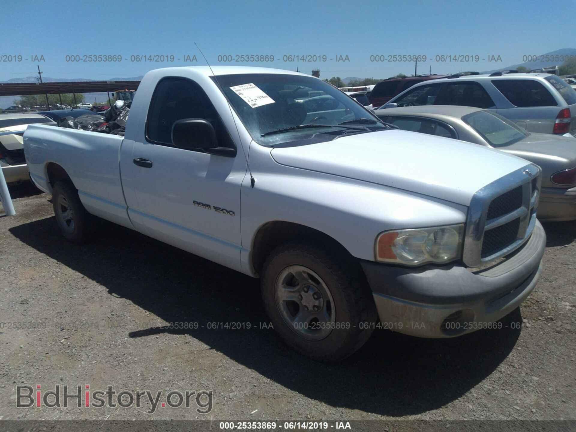 Фотография 1D7HA16K12J234200 - DODGE RAM 1500 2002