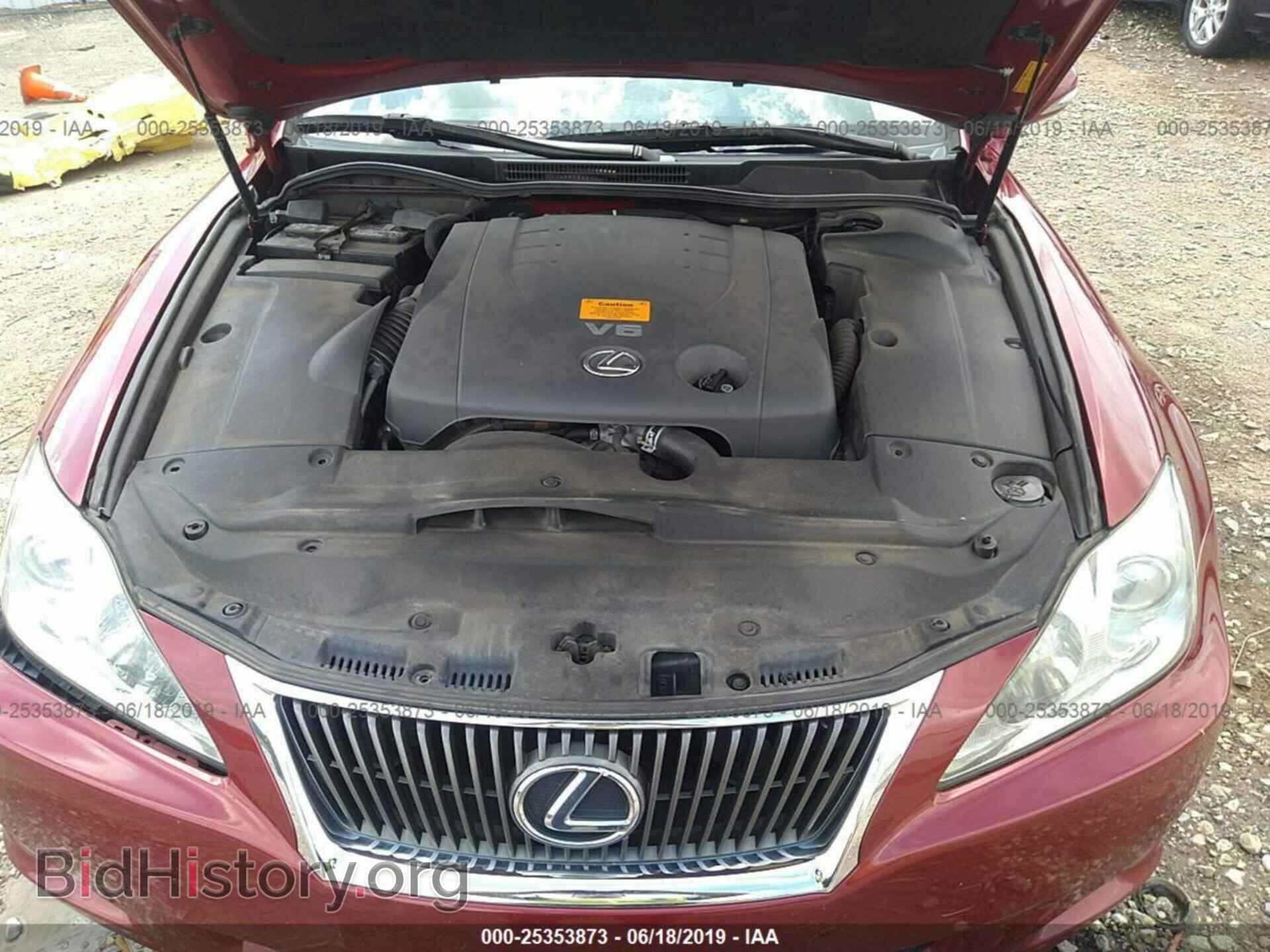 2010 LEXUS IS - VIN: JTHBF5C22A5124467 - Фото 10