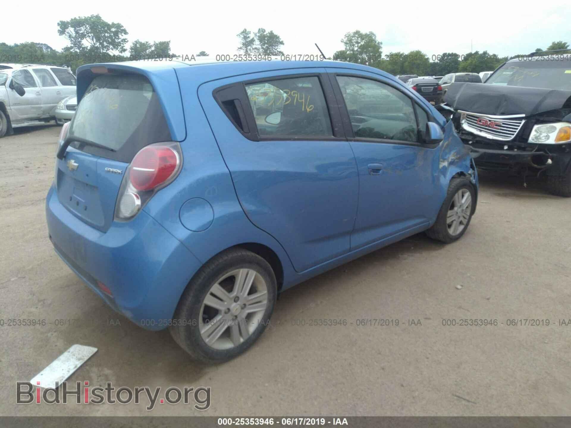 2014 CHEVROLET SPARK - VIN: KL8CD6S98EC461140 - Фото 4